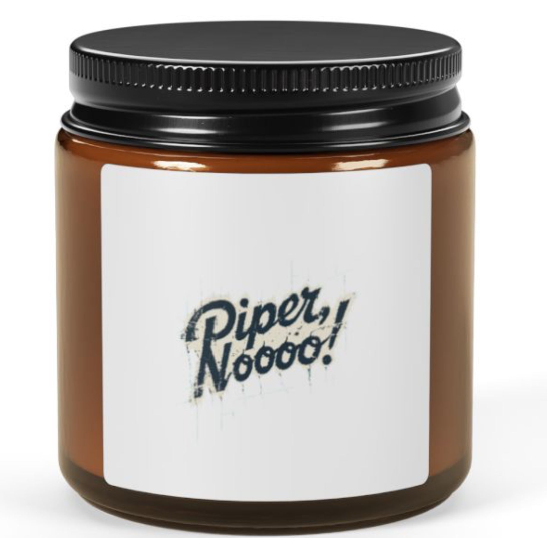 Piper Noooo! Scented Soy Candle, Relaxing Home Fragrance, Unique Gift for Birthdays, Self-Care, Housewarming, Home Decor