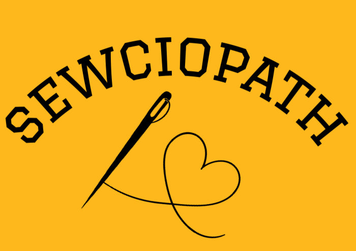 Funny Sewciopath Crewneck Sweatshirt sewing gift
