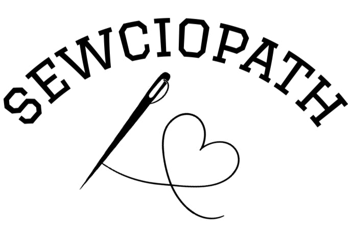 Funny Sewciopath Crewneck Sweatshirt sewing gift
