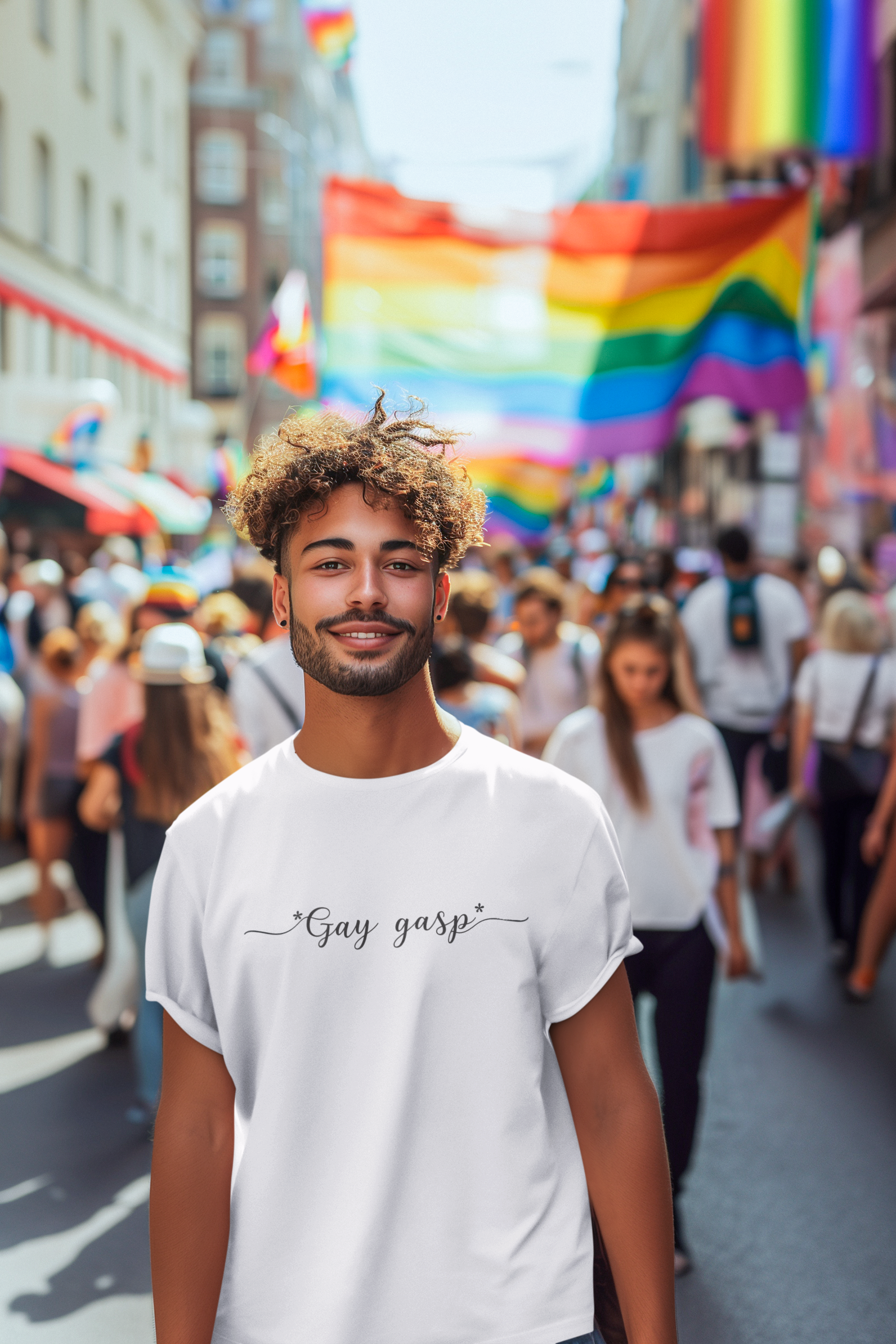 Gay Gasp T-Shirt pride gift fun gift