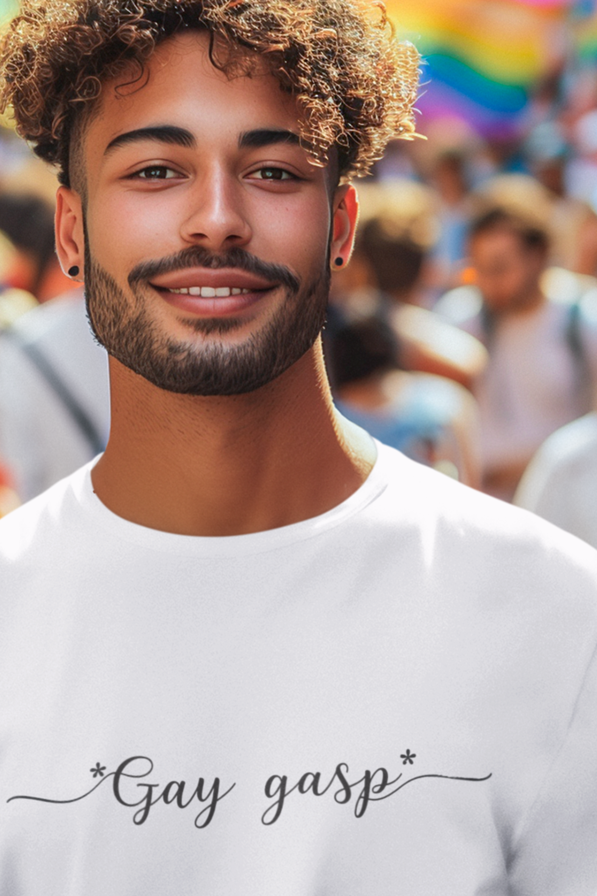 Gay Gasp T-Shirt pride gift fun gift