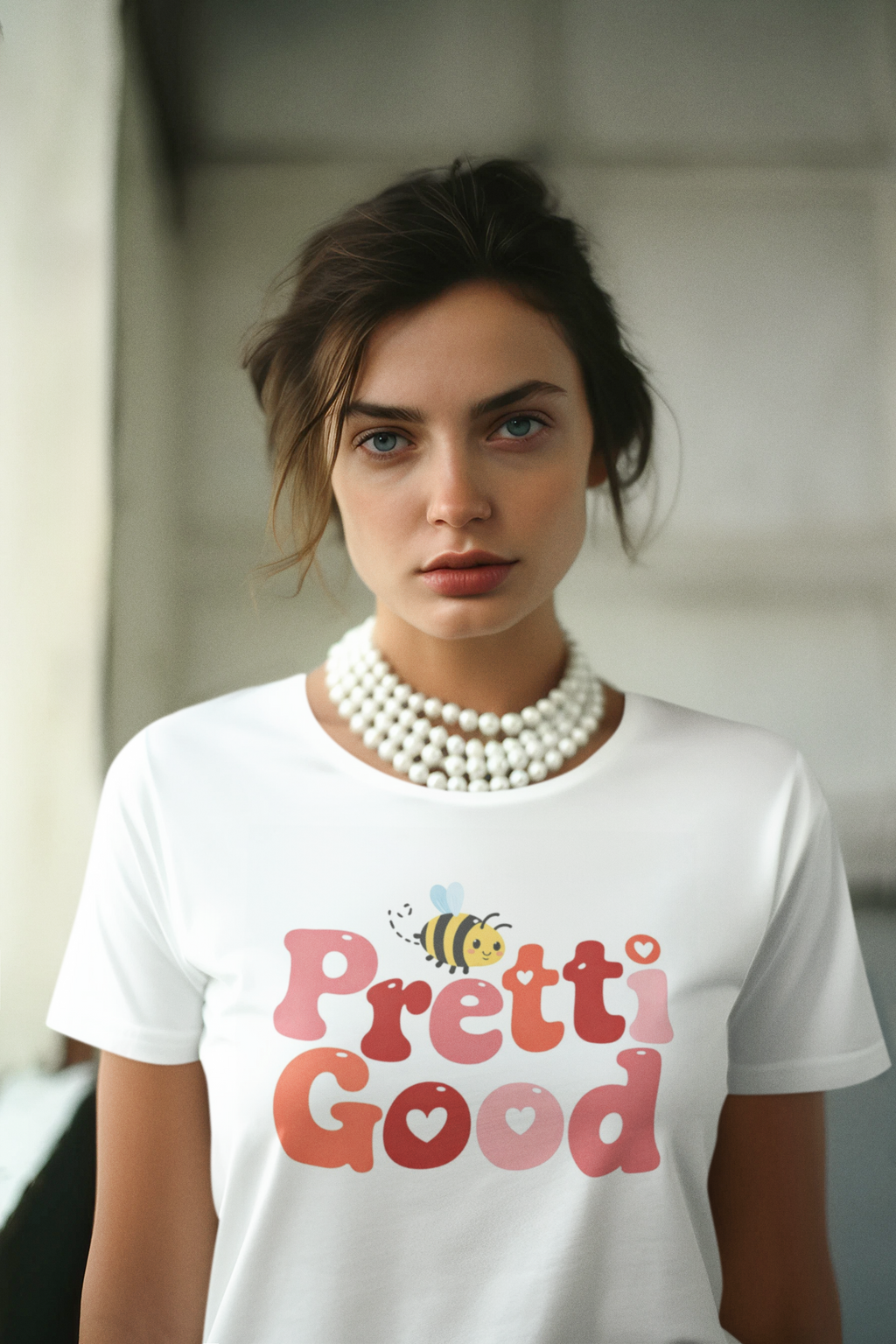 Be Pretti Good Political Protest T-Shirt — Retro Anti-ICE Typography
