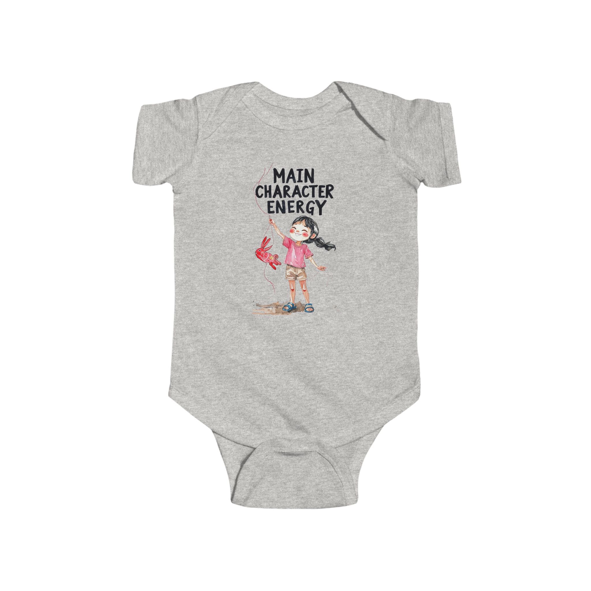 Main Character Energy fun onesie baby girl gist new moms, Baby Girl Gift, New Mom Gift, Infant Bodysuit, Baby Shower Gift, Baby Girl