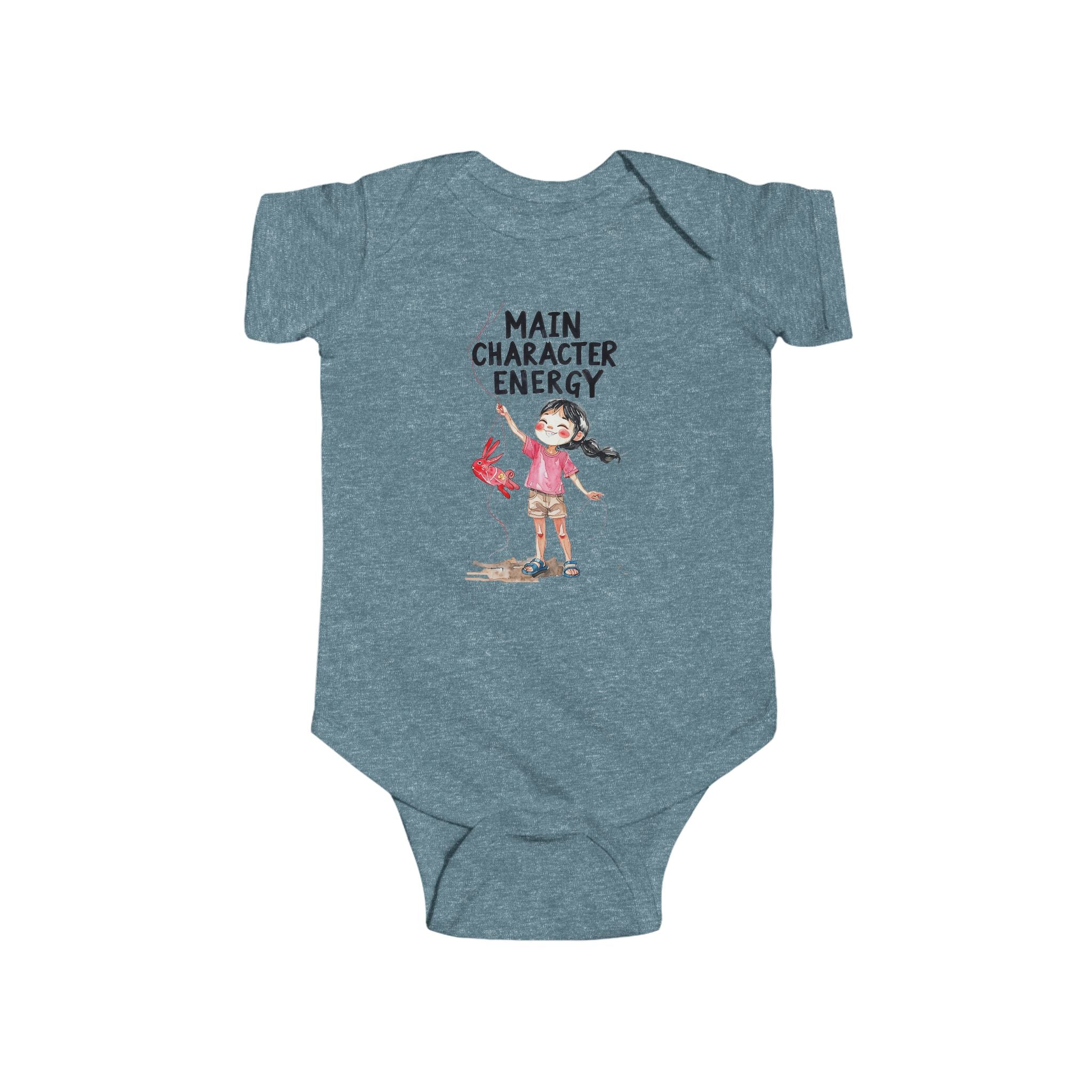Main Character Energy fun onesie baby girl gist new moms, Baby Girl Gift, New Mom Gift, Infant Bodysuit, Baby Shower Gift, Baby Girl
