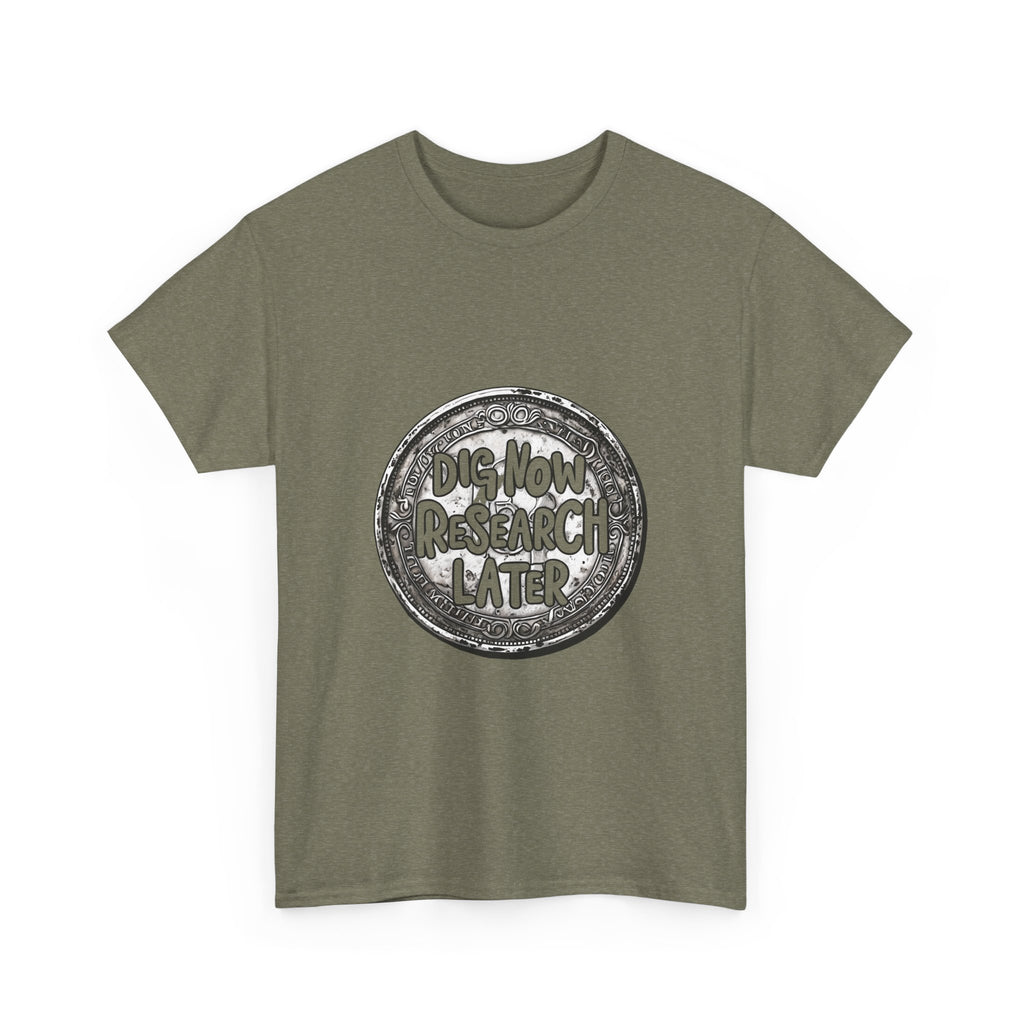 Metal Detecting Hobby Unisex Heavy Cotton Tee - Treasure Hunter Tshirt, Detectorist Gift, Metal Detecting Expedition Shirt, Hobbyist Tee,