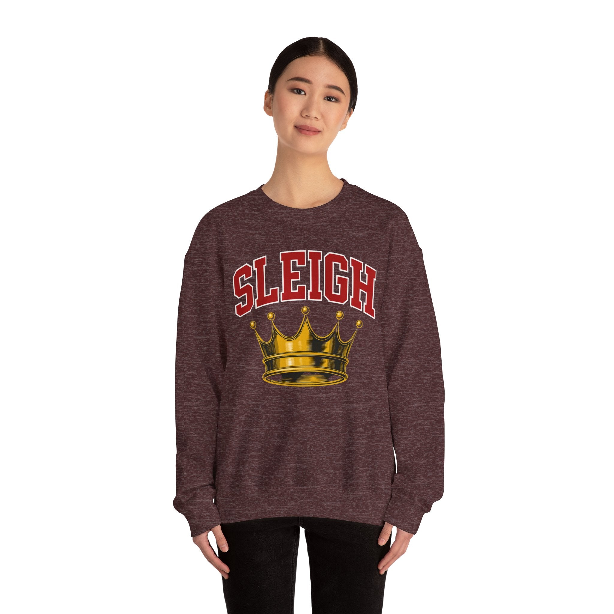 Sleigh Crewneck Sweatshirt - Sleigh Queen Cozy Christmas Gift