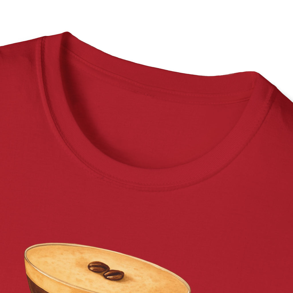 Espresso martini Coffee drink Lover's Unisex T-Shirt - Perfect Gift for Baristas, Coffee Enthusiasts, Birthday, Holidays, Casual Wear