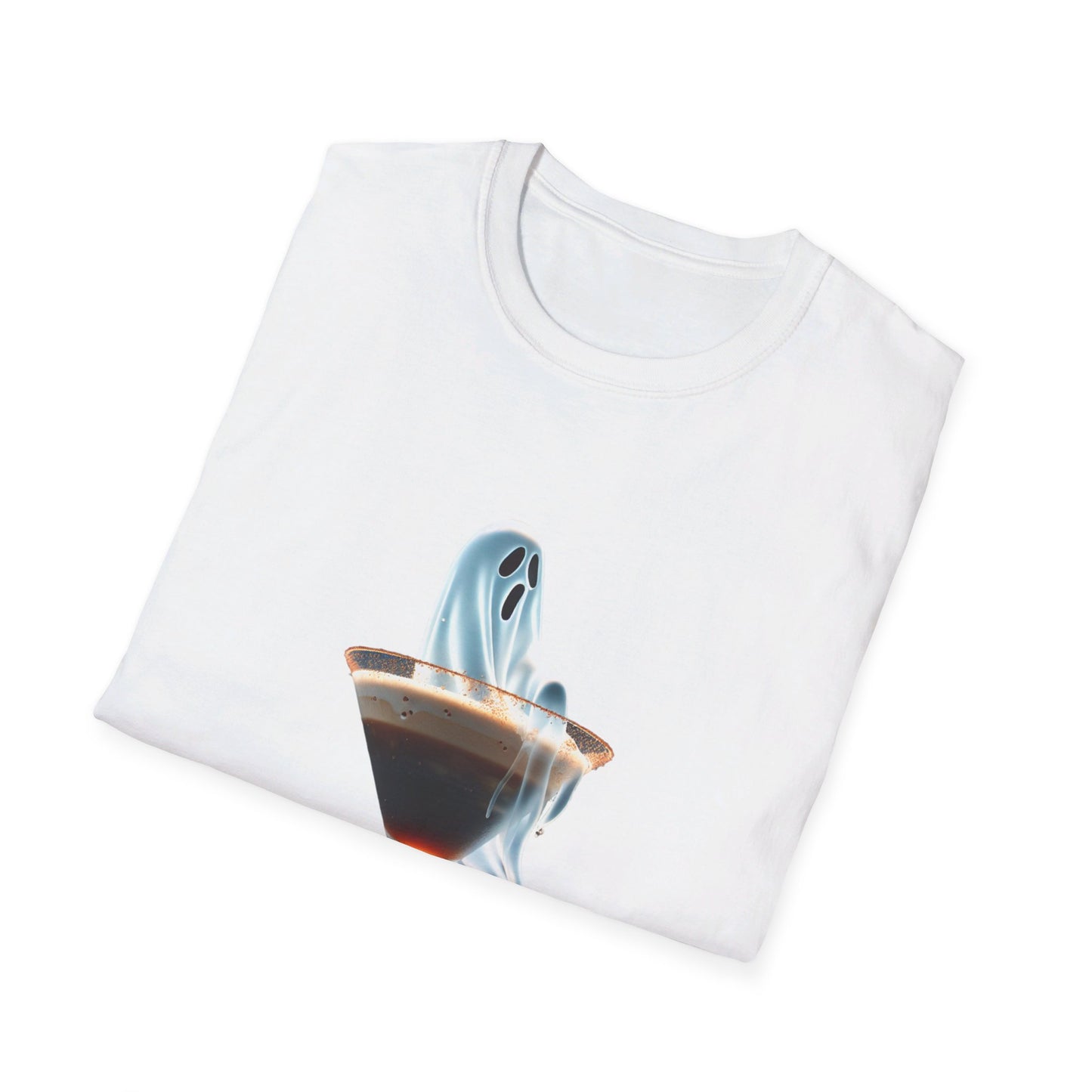 Espresso Martini Ghost Unisex Softstyle T-Shirt