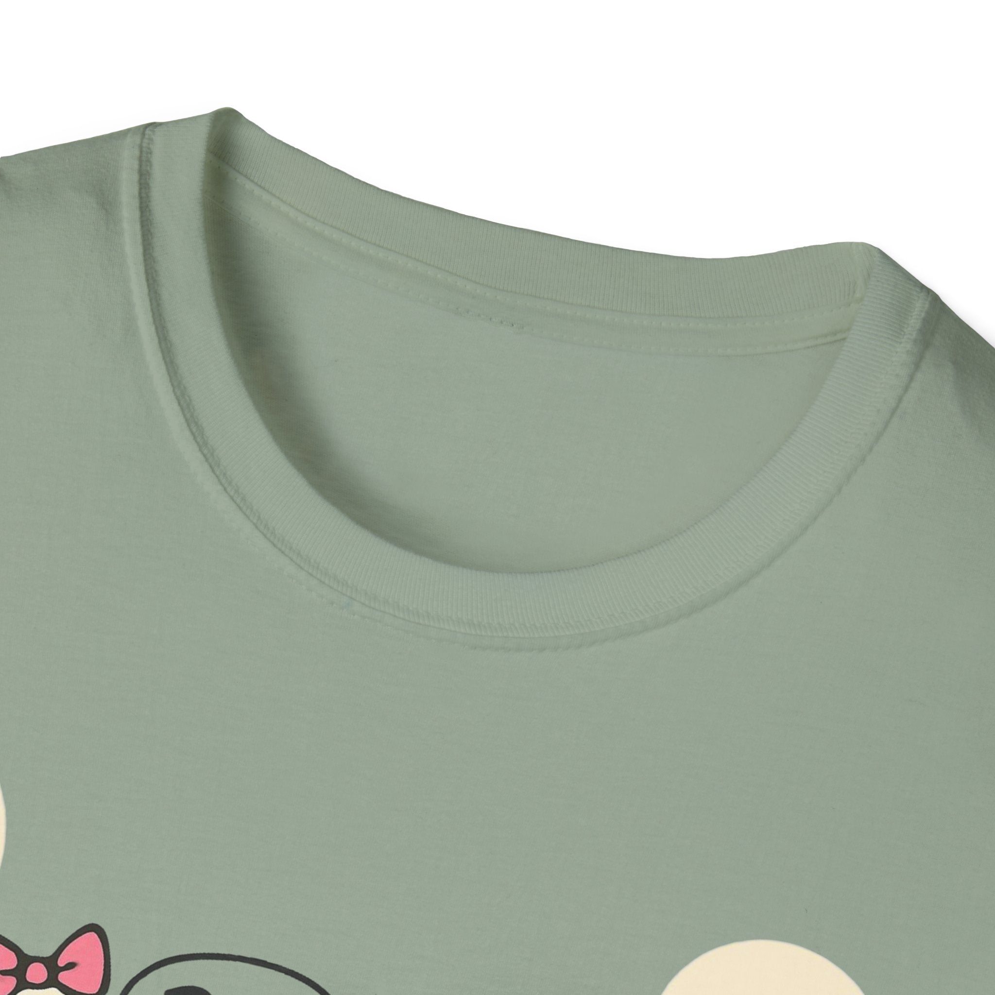 Spooky Ghost Boo Bow Cute Halloween Unisex T-Shirt, Halloween Shirt, Ghost Costume, Halloween Party Shirt, Spooky Tee, Cute Halloween Top