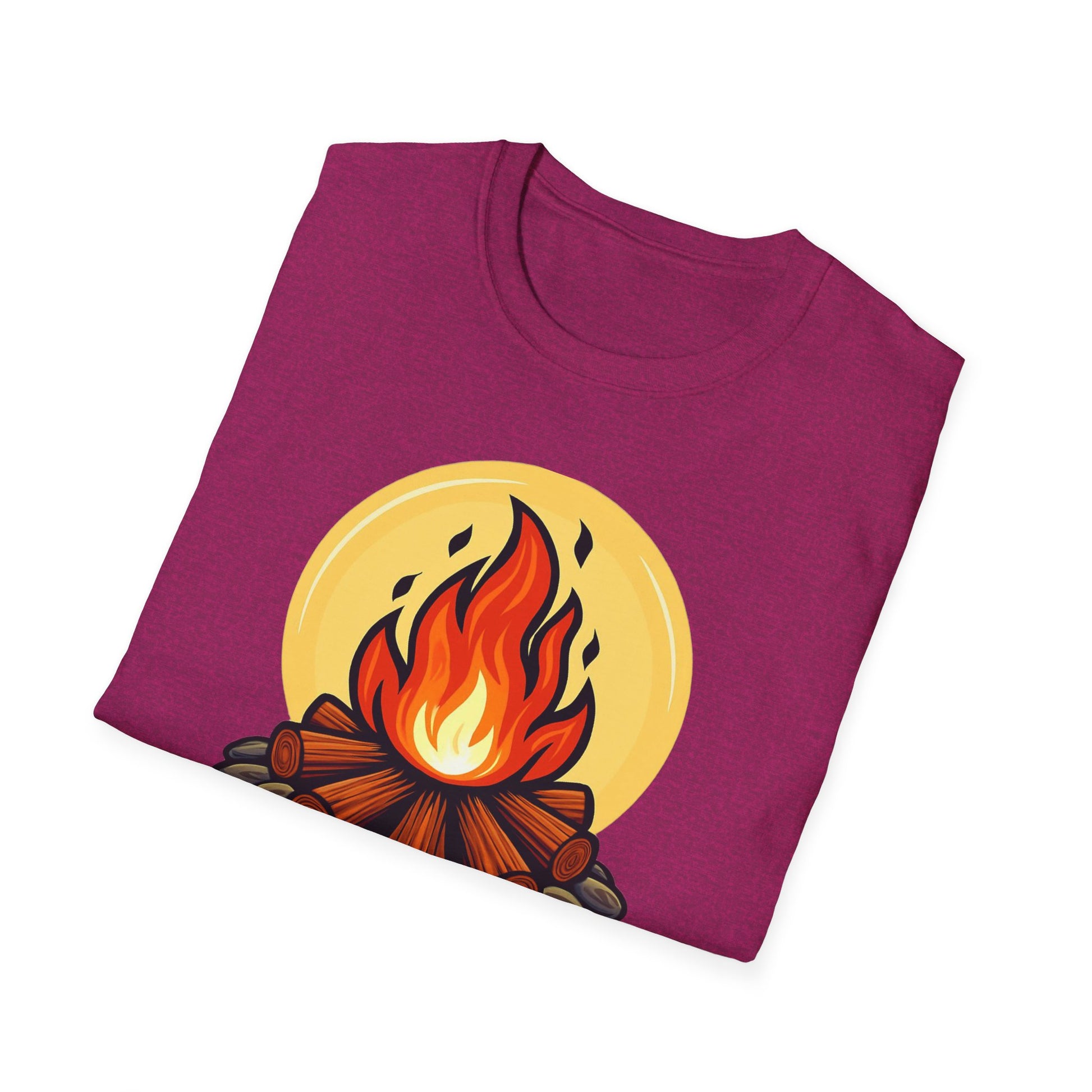 Outdoorsy Pride Unisex T-Shirt, Camping Tee, LGBTQ+ Apparel, Summer Festival Shirt, Queer Outdoor Adventure Top, Gift for Campers