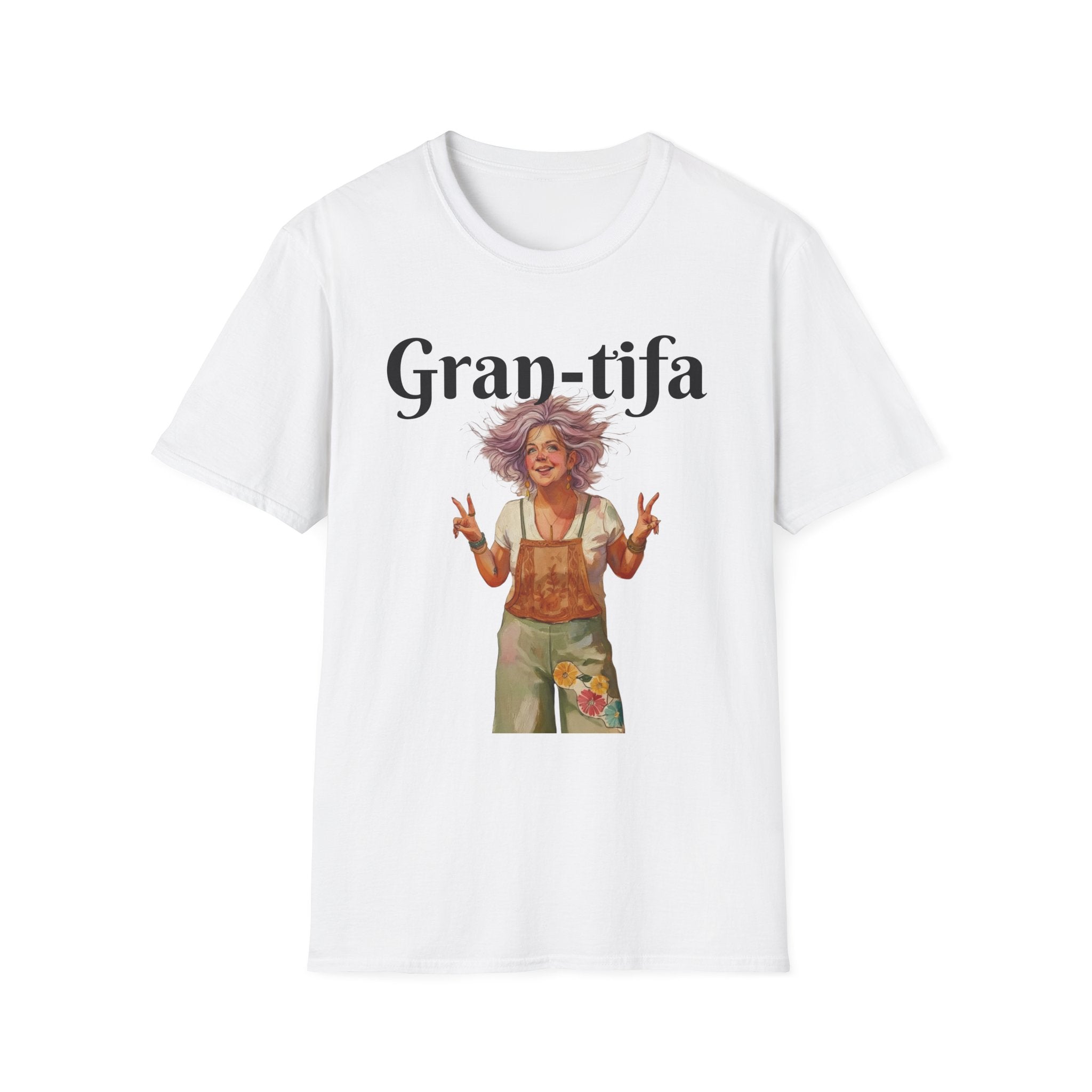 Gran-tifa Anti-Fascist T-Shirt — Political Activist Tee Grandma gift