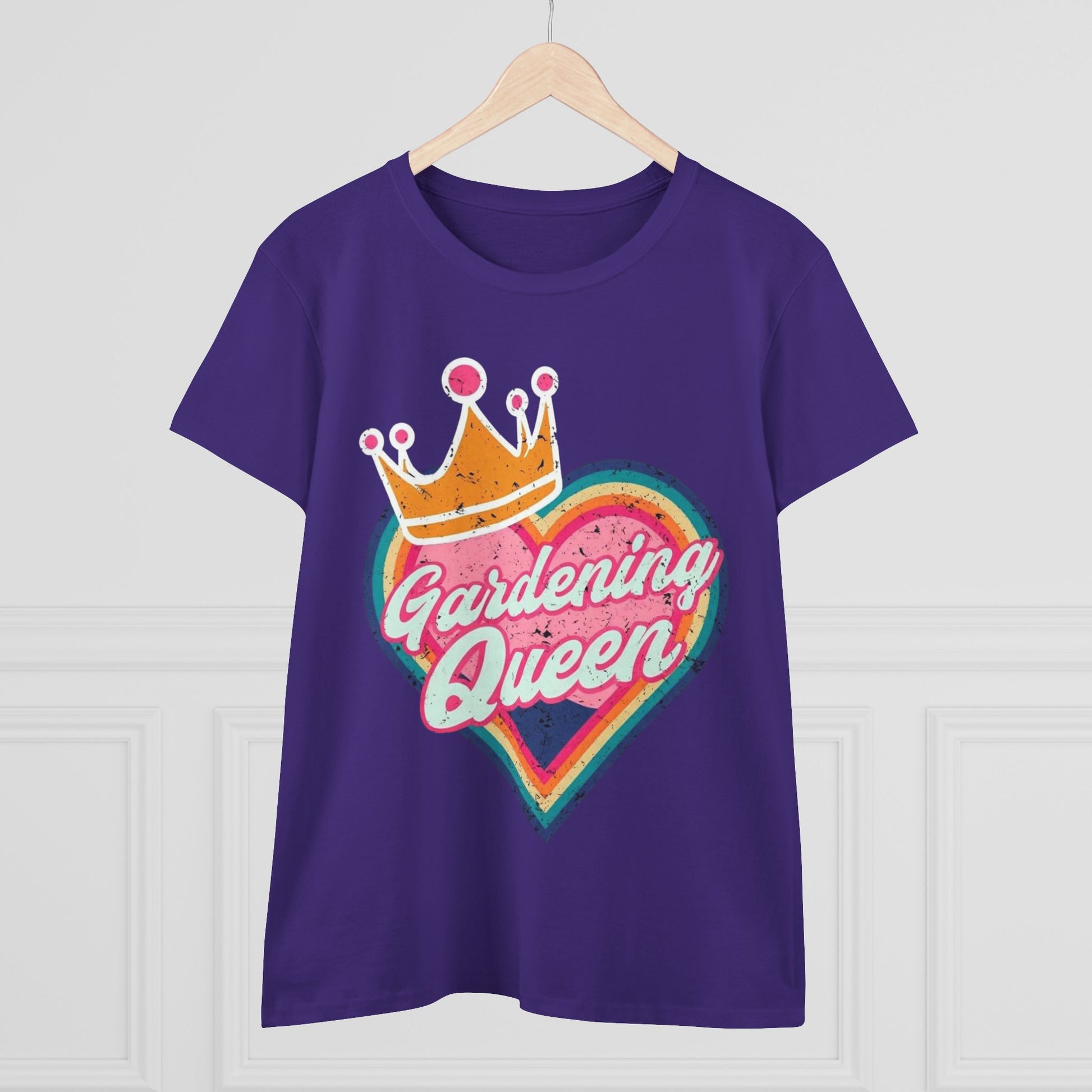 Gardening Queen Cotton Tee, Gardening Shirt, Gift for Gardeners, Summer Fashion, Plant Enthusiast Tee, Eco-Friendly Cotton Tee