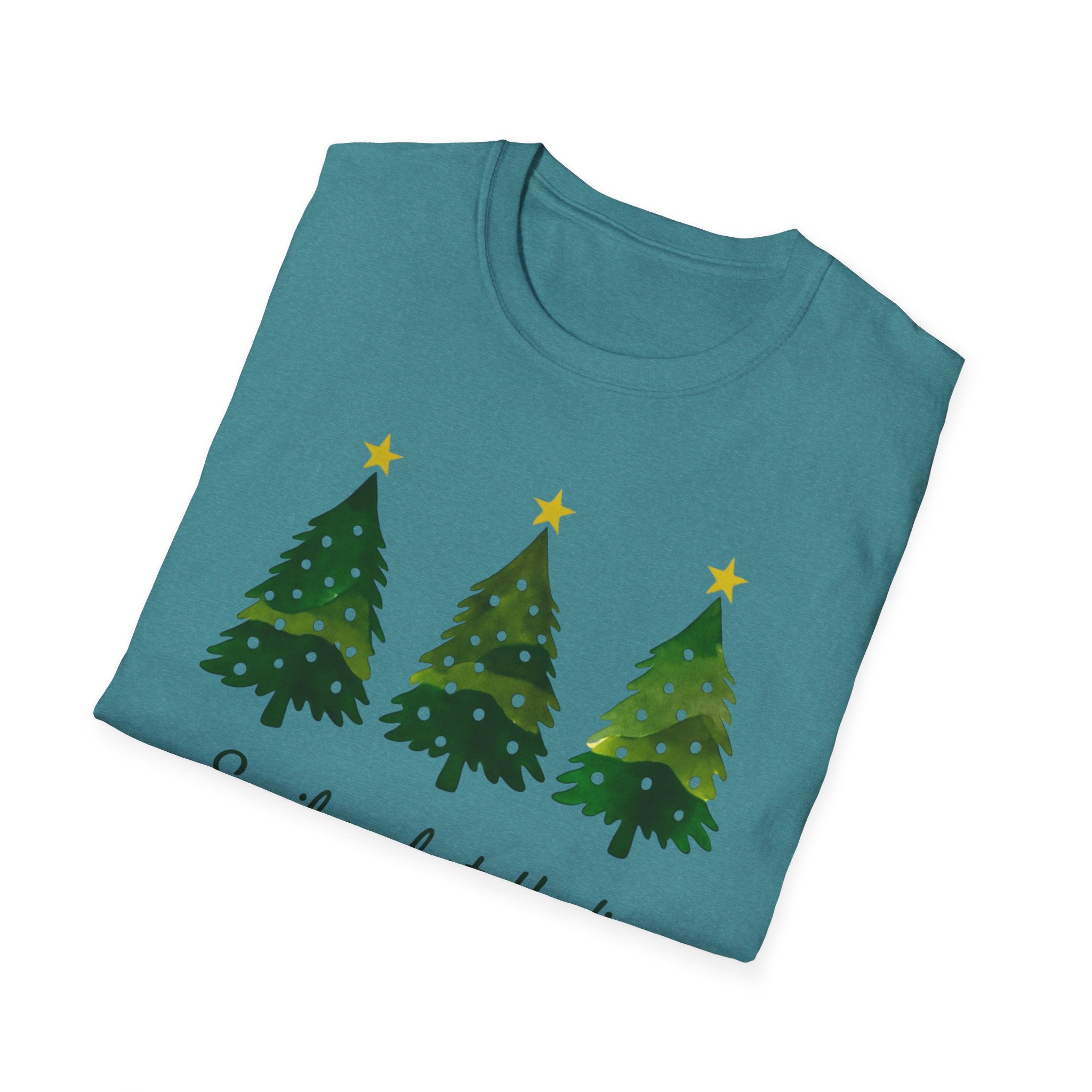 Spoiler Alert. He dies. Funny Jesus Christmas Tree T-Shirt