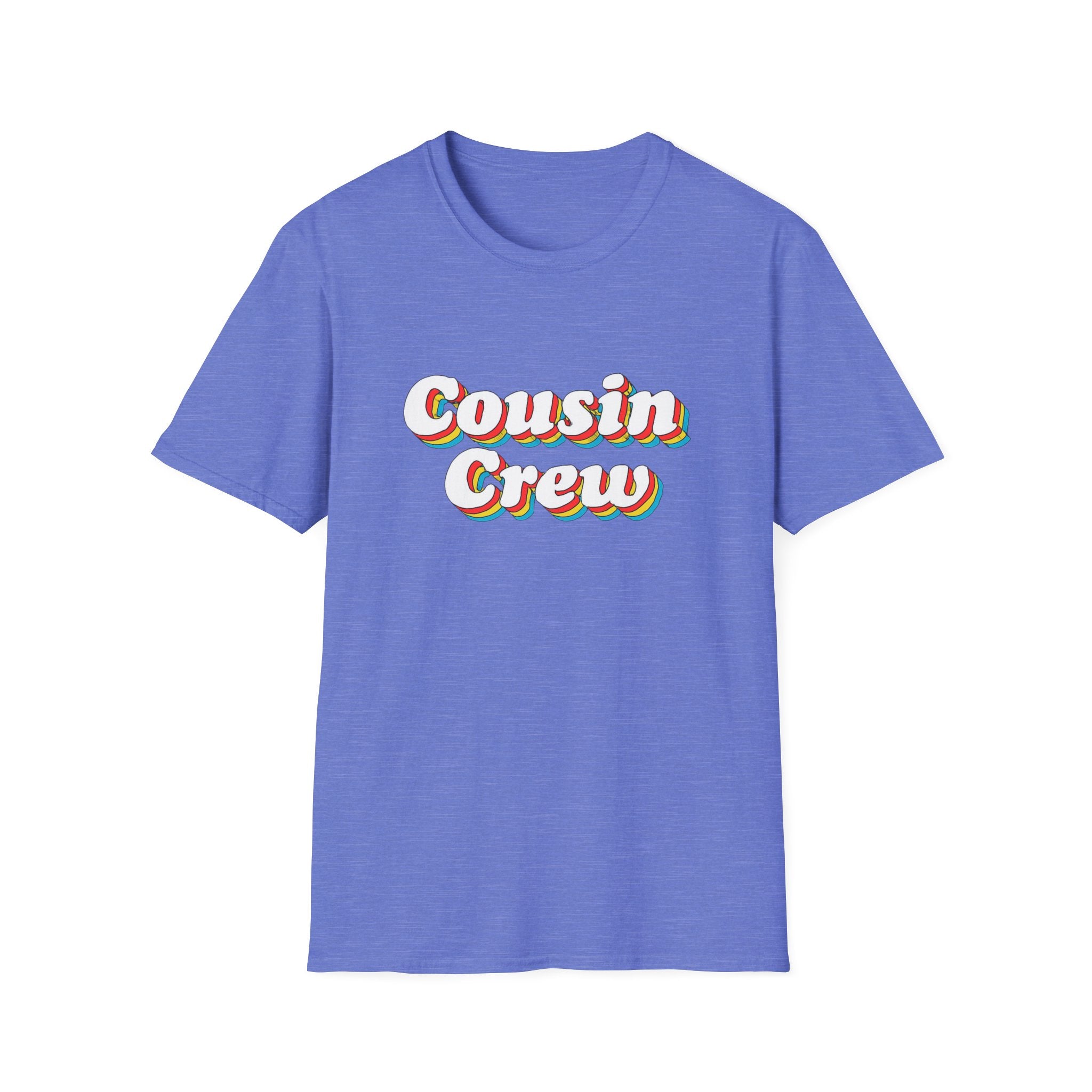 Cousin Crew Unisex T-Shirt - Family Reunion Shirt, Christmas photo gift shirt retro vibe