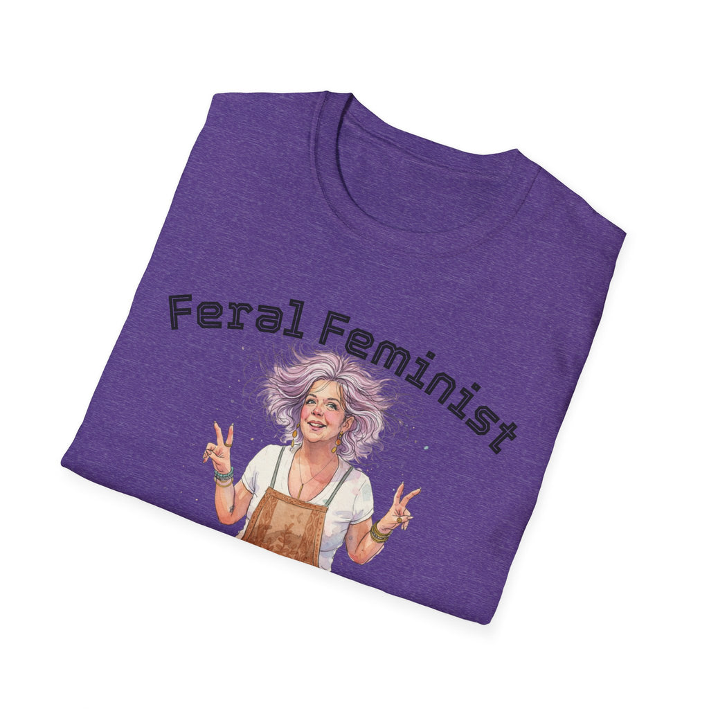 Feral Feminist Boho T-Shirt — Hippie Feminist Graphic Tee