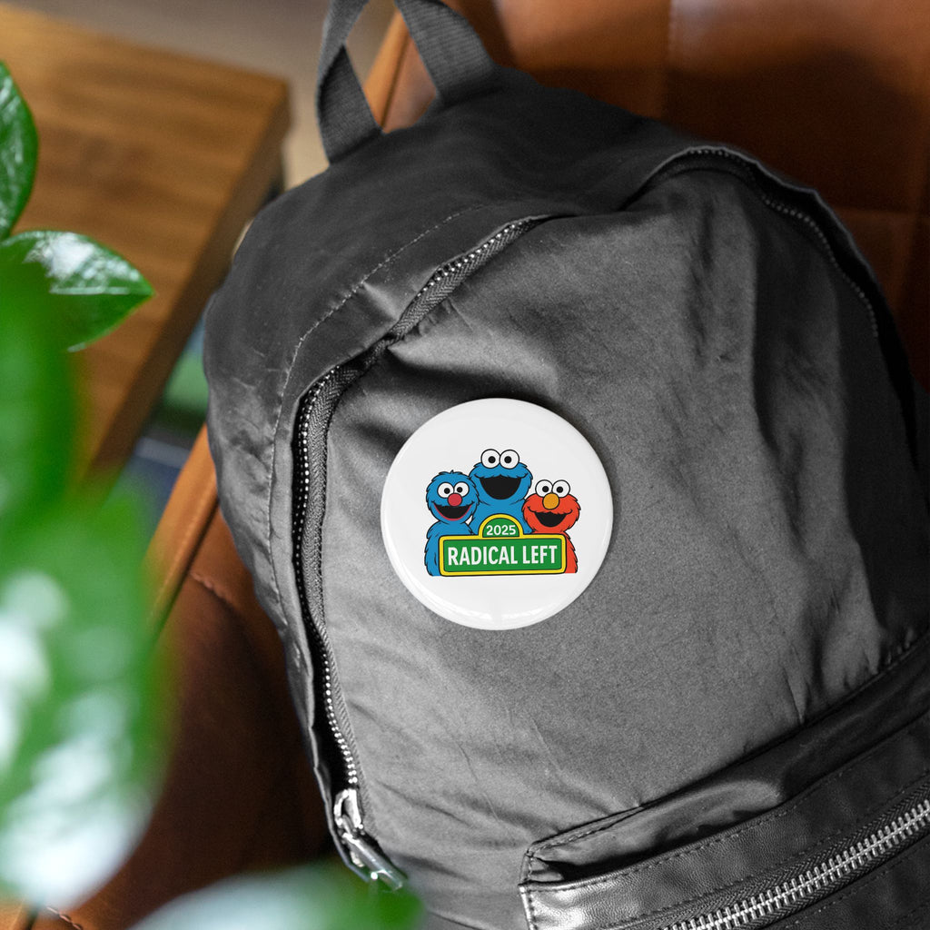 Button Pins, Radical Left Sarcasm Muppets Anti Trump Protest, Activist Lapel Pins, Political Statement Pins, Social Justice Accessories, Pin