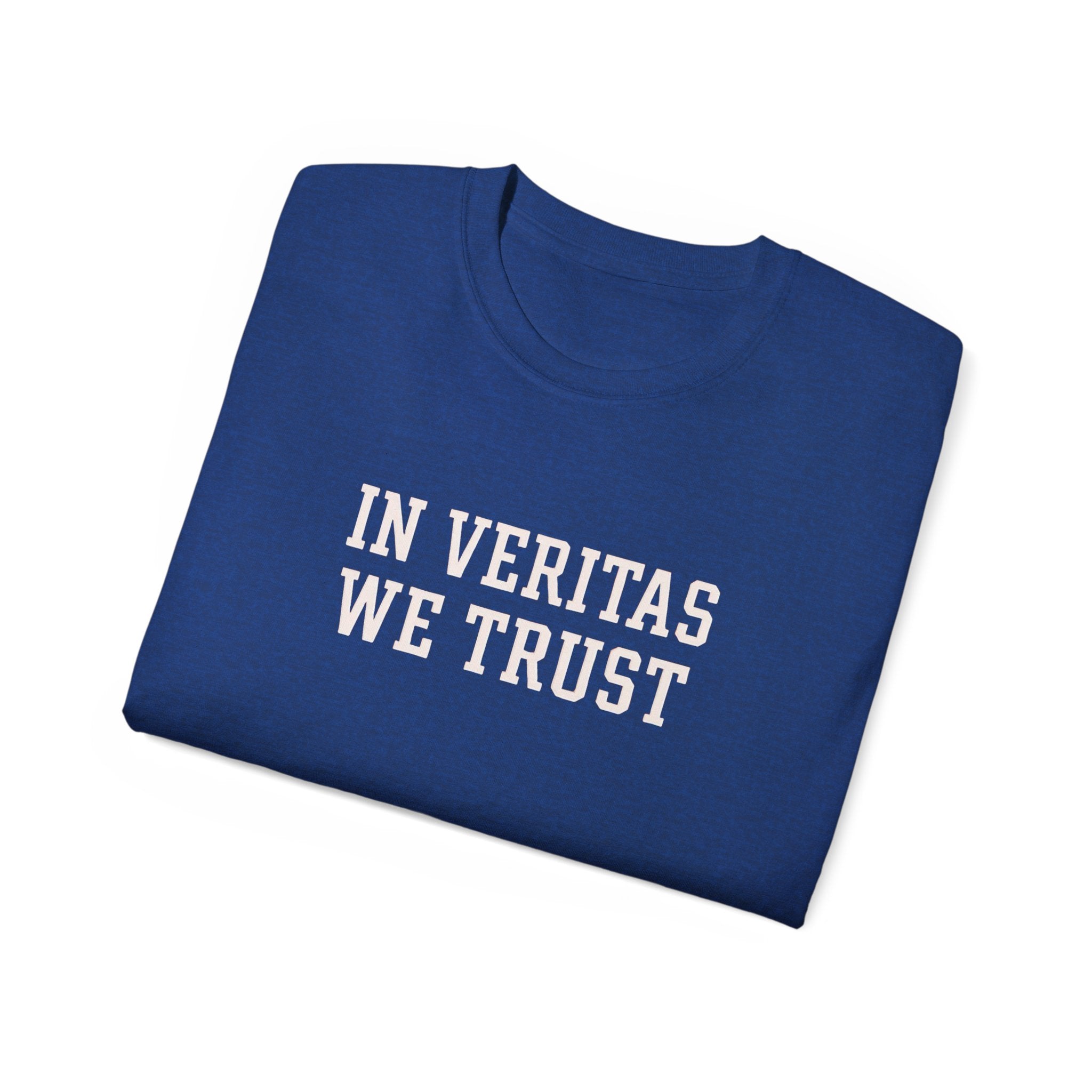 In Veritas We Trust Harvard Anti Trump, Protest Shirt, Political Activist Gift, Statement Tee, College Shirt