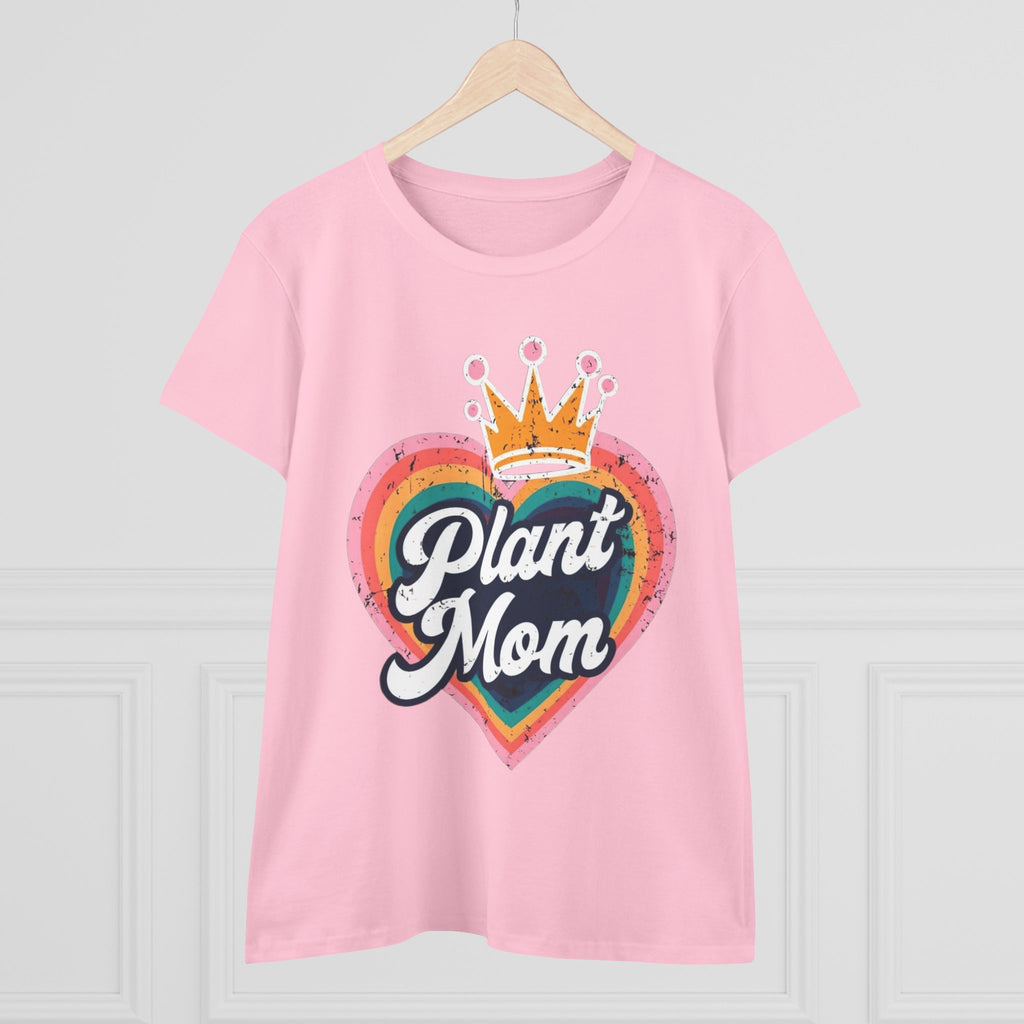 Plant Mom Cotton Tee - Perfect Gift for Plant Lovers, Women's Graphic Shirt, Casual Wear, Eco-Friendly Fashion, Birthday Gift garden