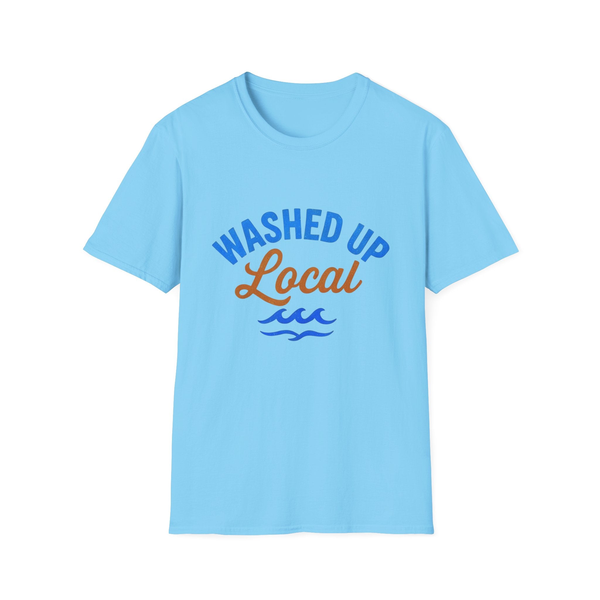 Washed Up Local T-Shirt — Coastal Surf & Beach Vibes Tee