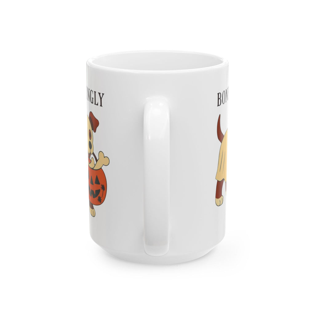 Playful Halloween Dog Mug, Funny Pet Lover Gift, Seasonal Coffee Cup, Perfect for Dog Owners & Holiday Celebrations dog lovers Halloween