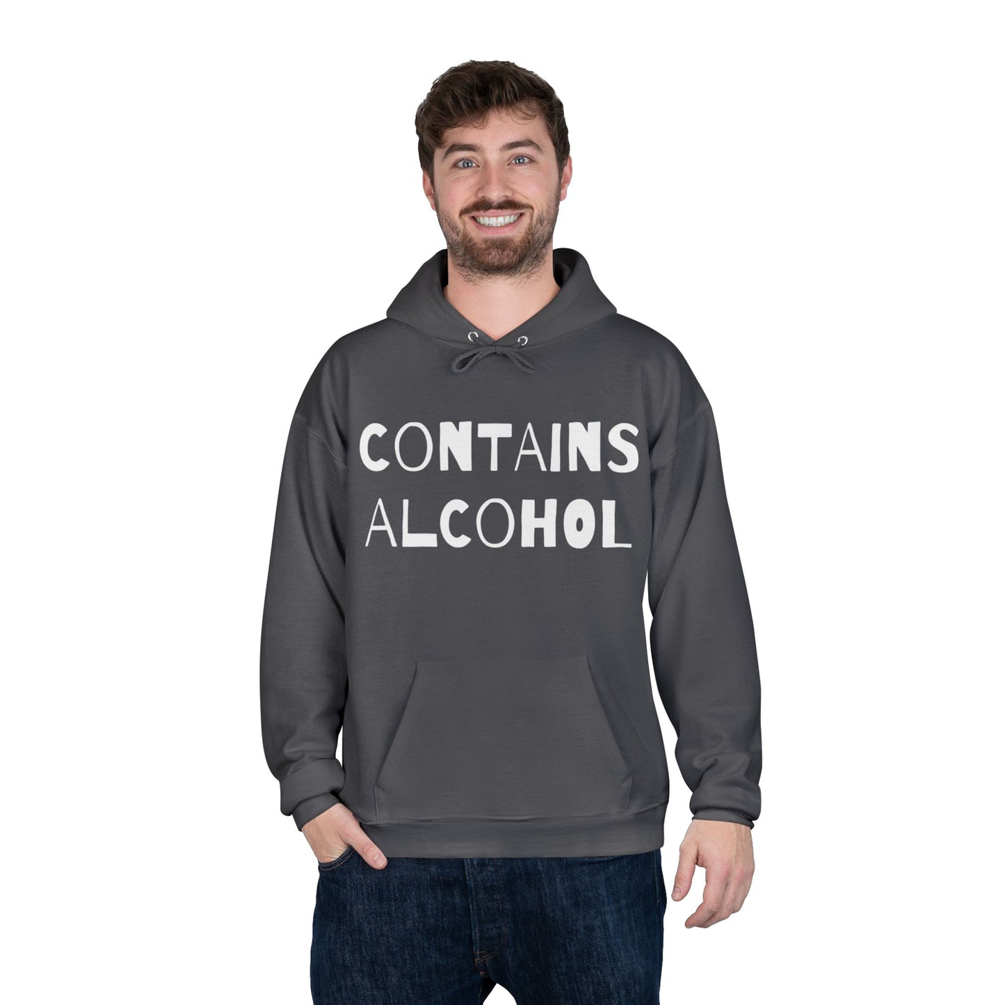 Contains Alcohol Hoodie Sweatshirt