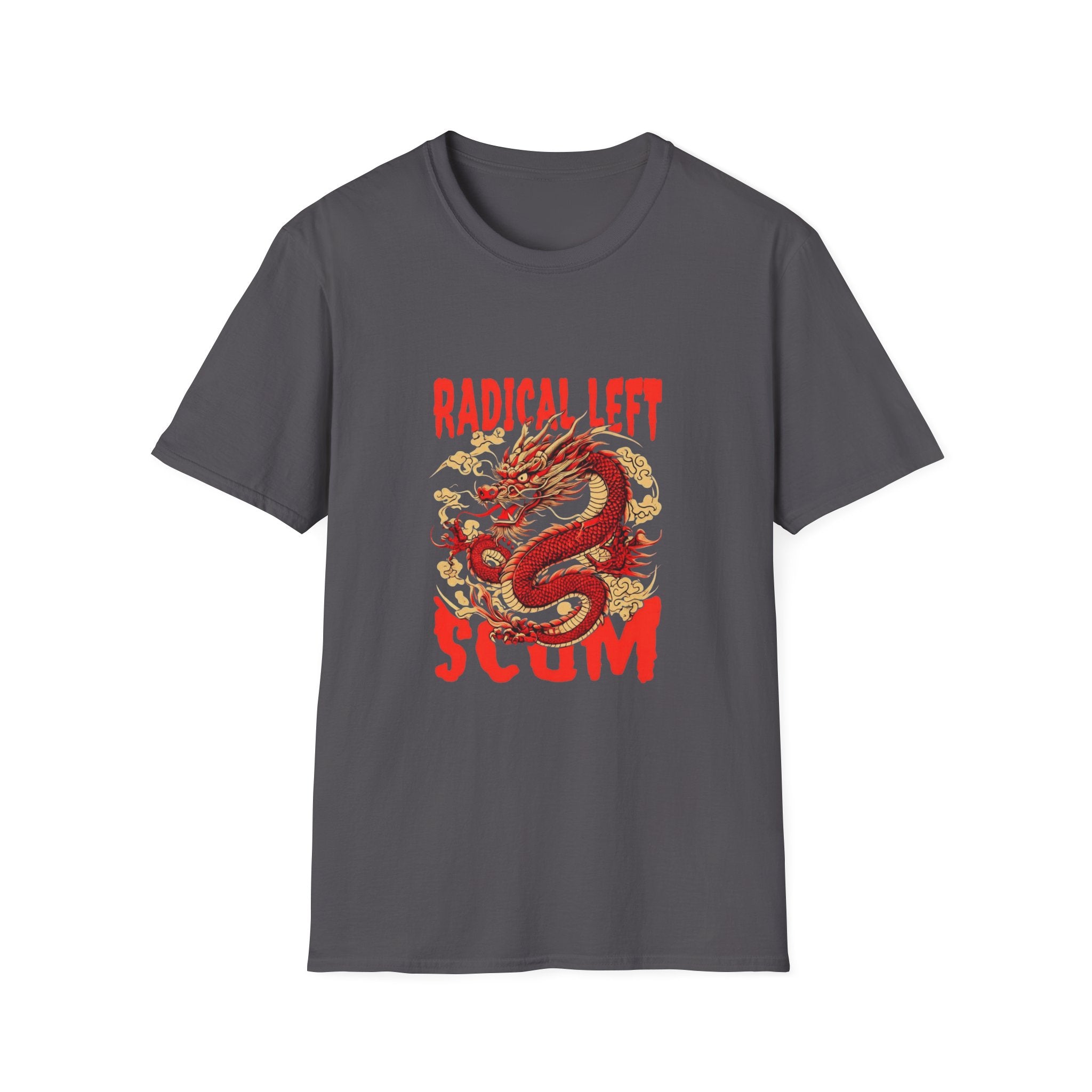 Radical Left Scum Dragon T-Shirt — Anti‑Trump Political Tee