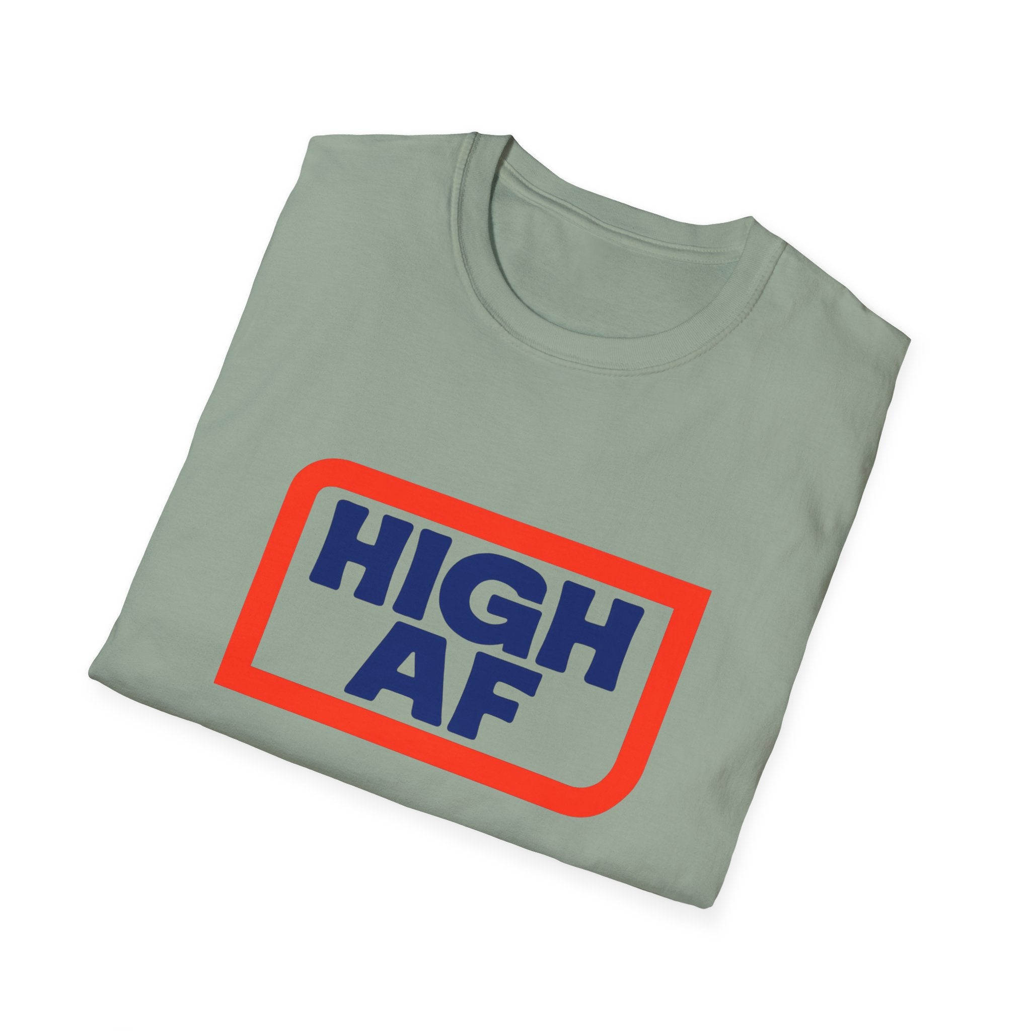 High AF Vibes Unisex T-Shirt - Perfect Smokers Gift FLOWER LOVERS