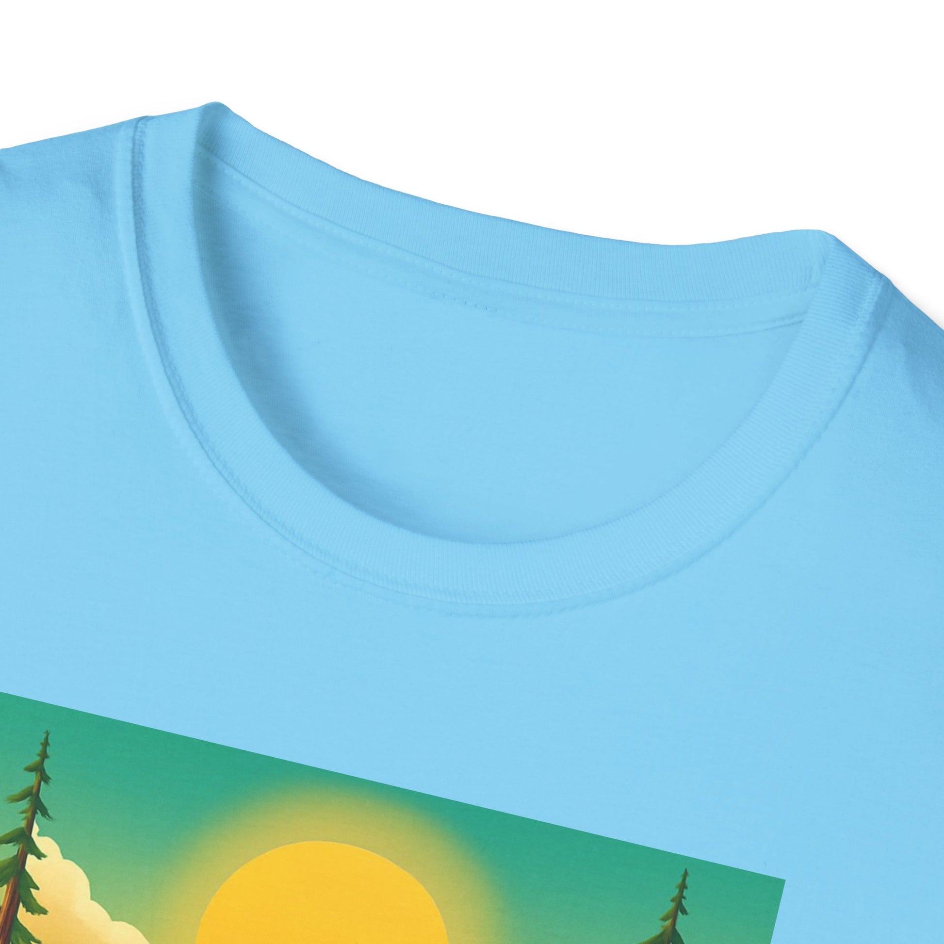 Camp Sashay carnival Unisex Softstyle T-Shirt, Vintage Camping Tee, Outdoor Adventure Shirt, Summer Vibes T-Shirt, Gift for Nature Lovers