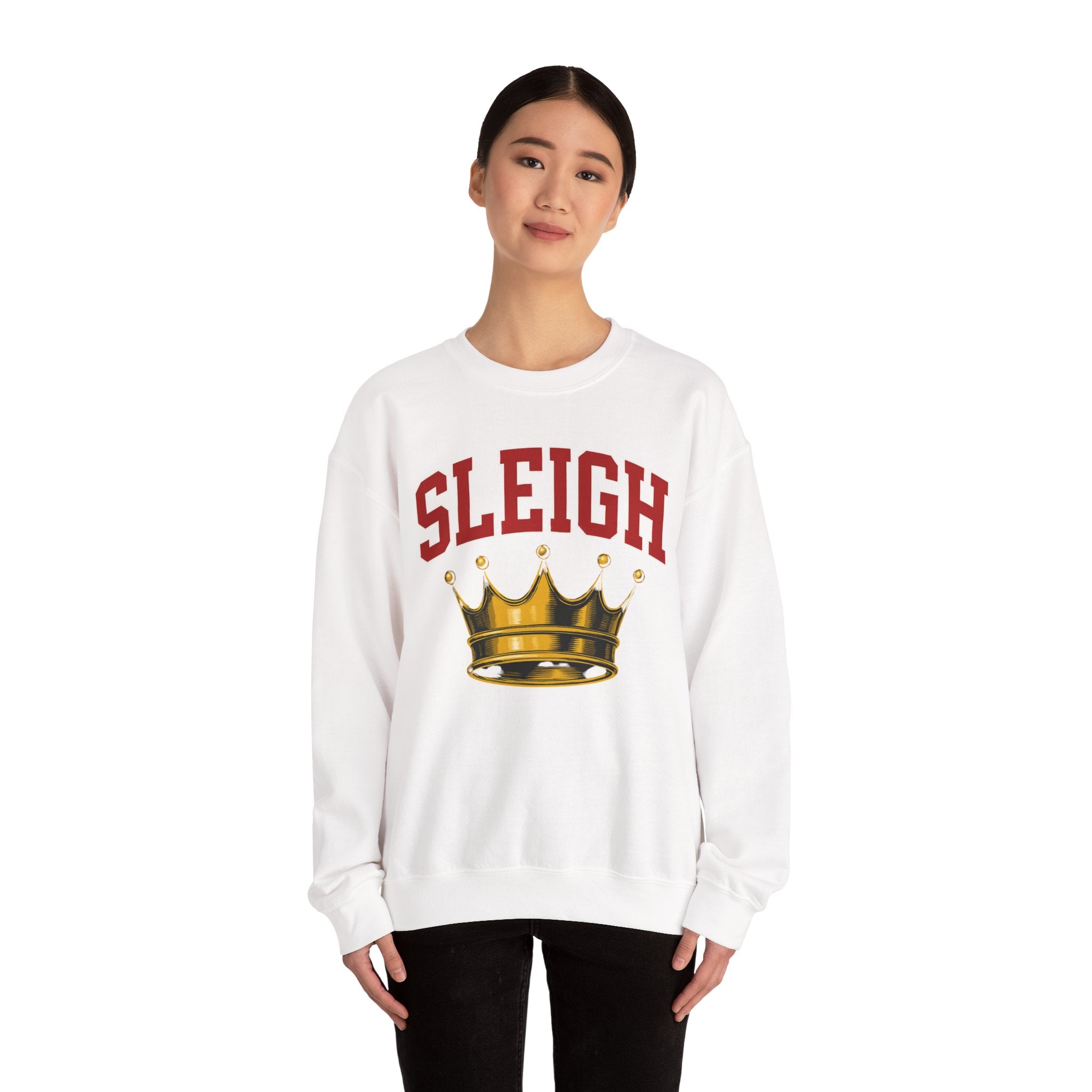 Sleigh Crewneck Sweatshirt - Sleigh Queen Cozy Christmas Gift
