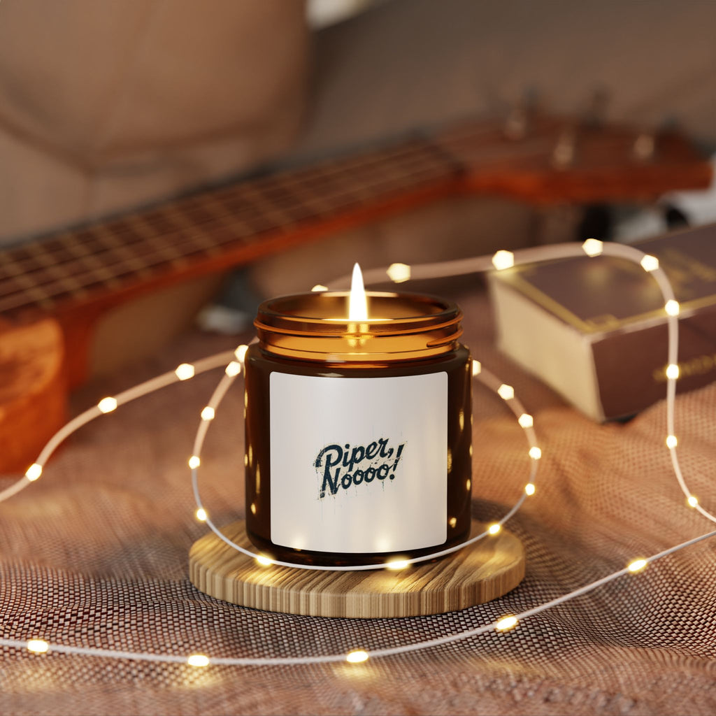 Piper Noooo! Scented Soy Candle, Relaxing Home Fragrance, Unique Gift for Birthdays, Self-Care, Housewarming, Home Decor