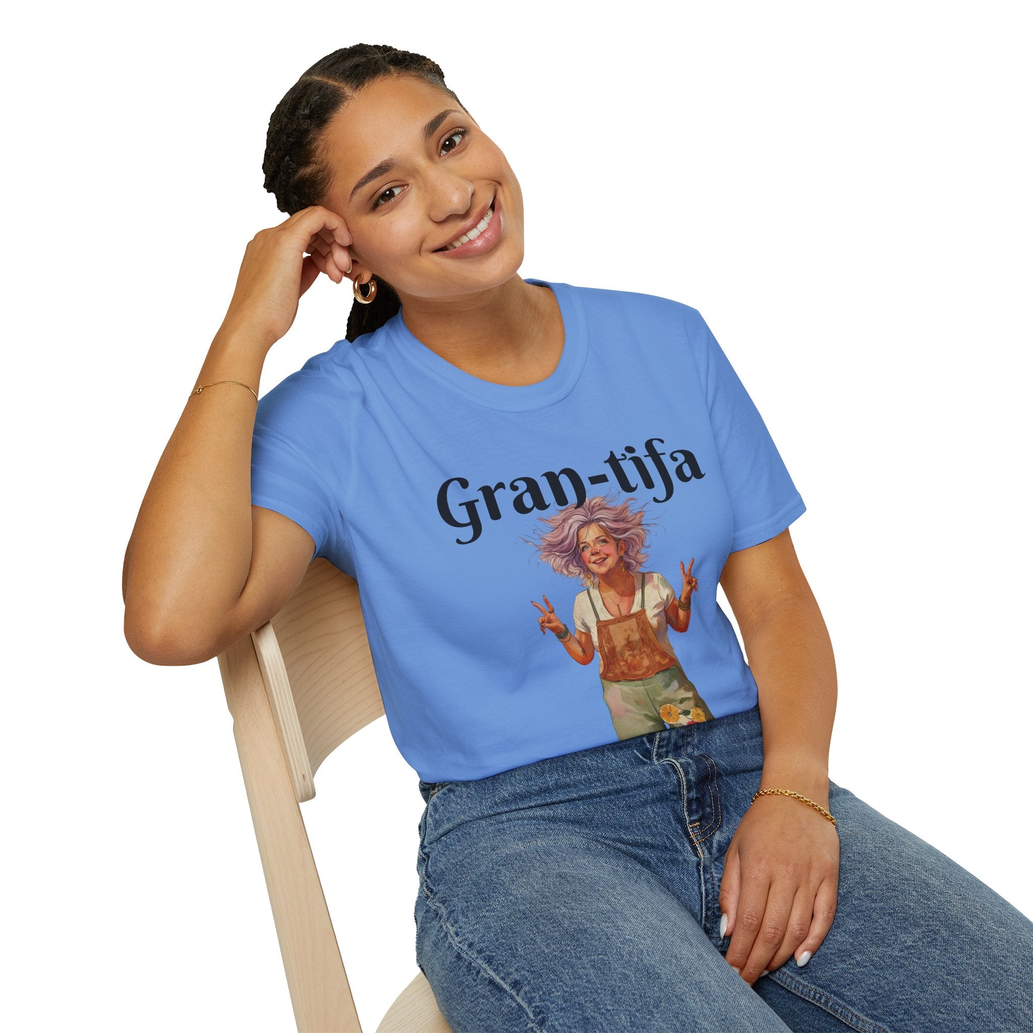 Gran-tifa Anti-Fascist T-Shirt — Political Activist Tee Grandma gift