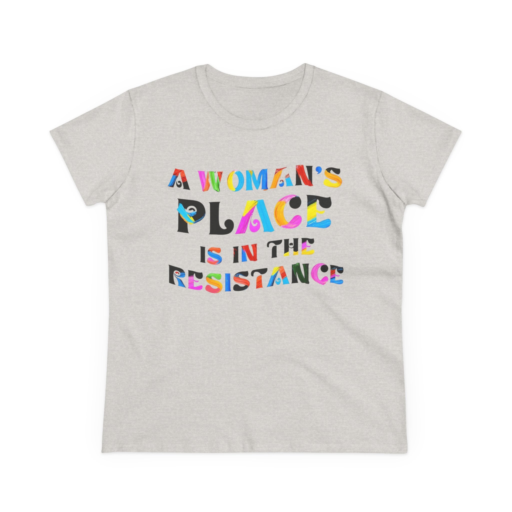 A womans place Feminist Tee, Women's Rights Shirt, Protest Activist Top, Social Justice Clothing, Feminism Tshirt No Kings