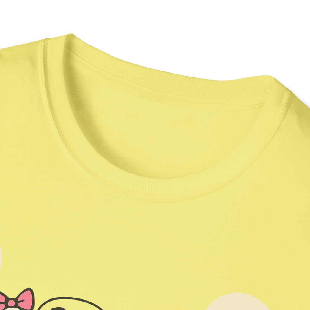 Spooky Ghost Boo Bow Cute Halloween Unisex T-Shirt, Halloween Shirt, Ghost Costume, Halloween Party Shirt, Spooky Tee, Cute Halloween Top