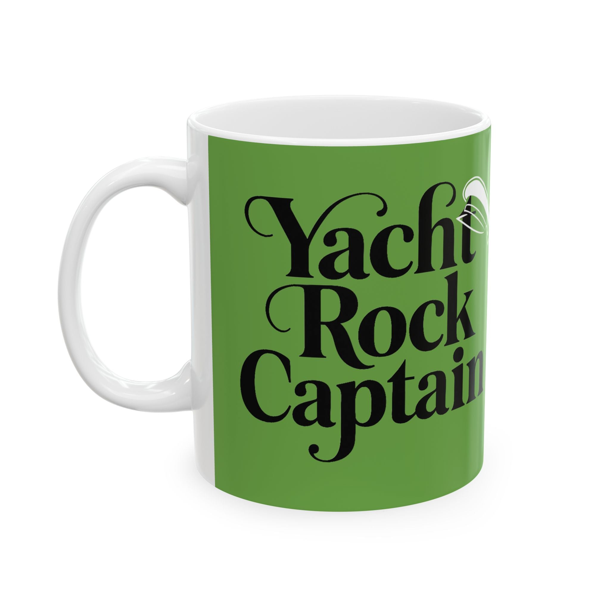 Yacht Rock Captain Ceramic Mug, 70s Music Lovers Gift, Groovy Tunes, Classic Rock Fan, Nautical Theme Cup, Coffee Mug, Tea Cup, Office Desk
