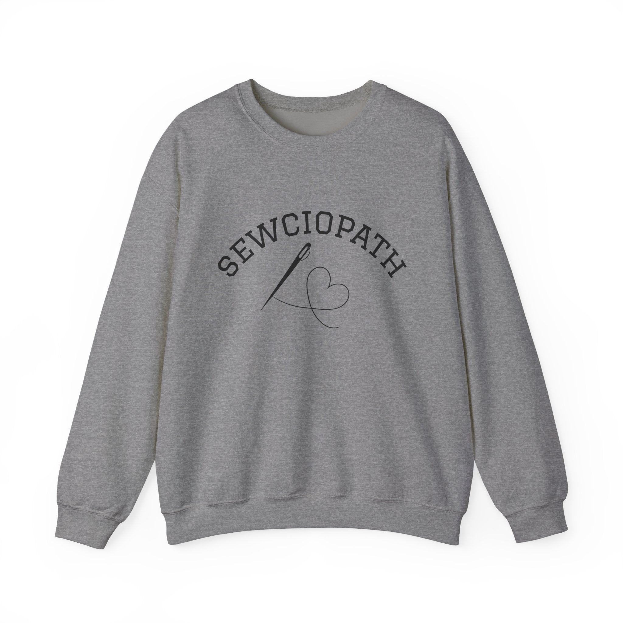 Funny Sewciopath Crewneck Sweatshirt sewing gift