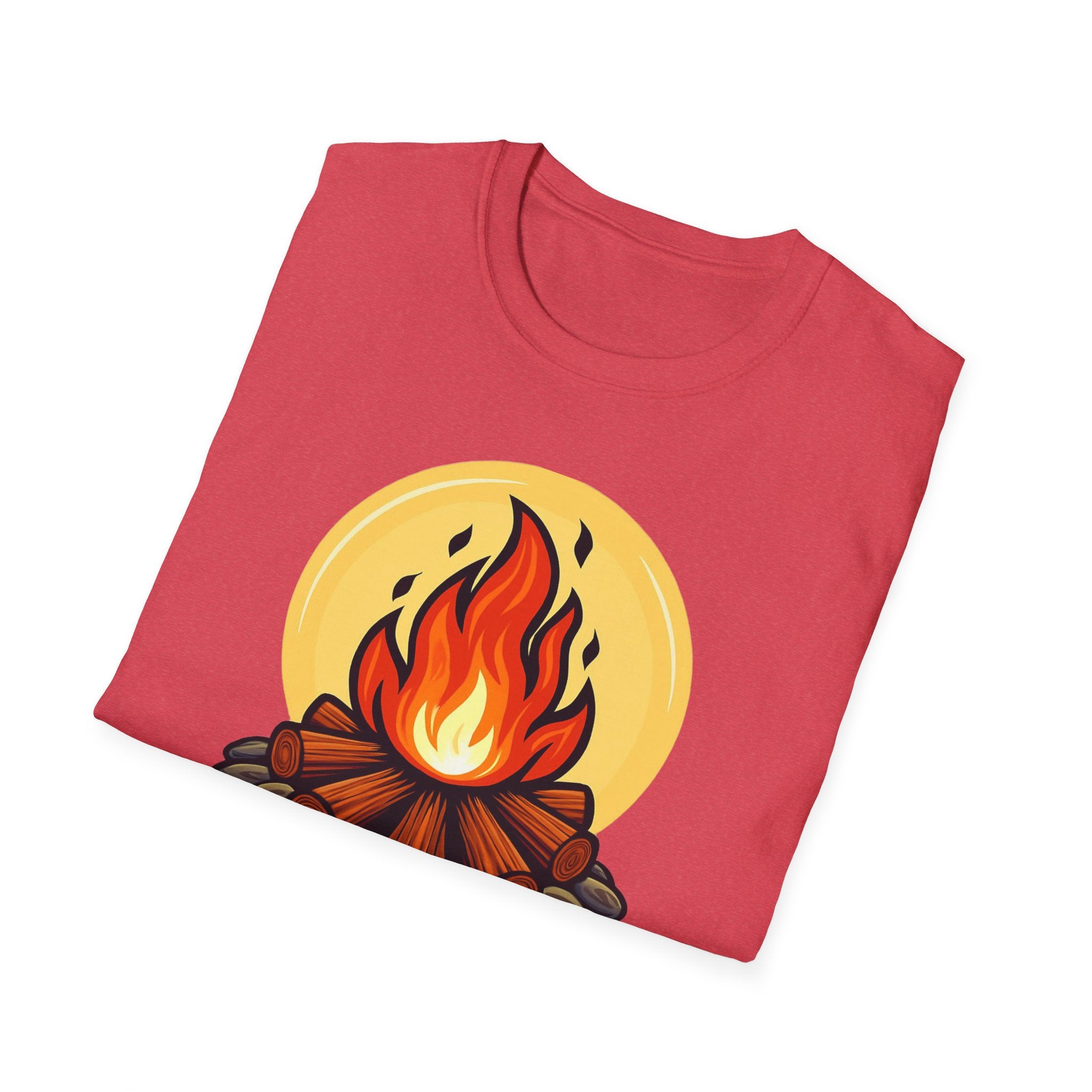 Outdoorsy Pride Unisex T-Shirt, Camping Tee, LGBTQ+ Apparel, Summer Festival Shirt, Queer Outdoor Adventure Top, Gift for Campers