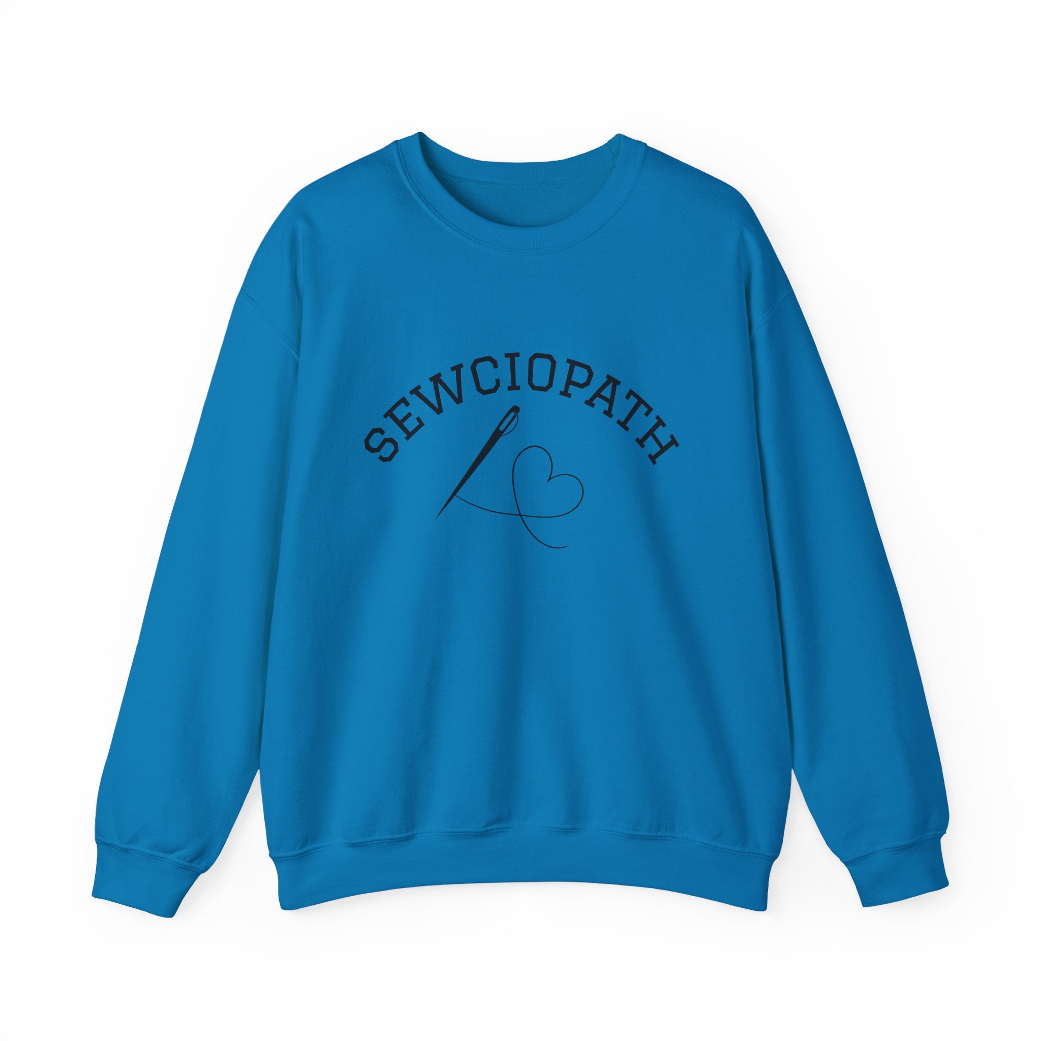 Funny Sewciopath Crewneck Sweatshirt sewing gift