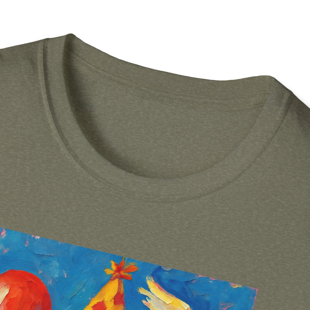 Vintage Religious Icon Birthday Boy T-Shirt Go Jesus, it’s your birthday!