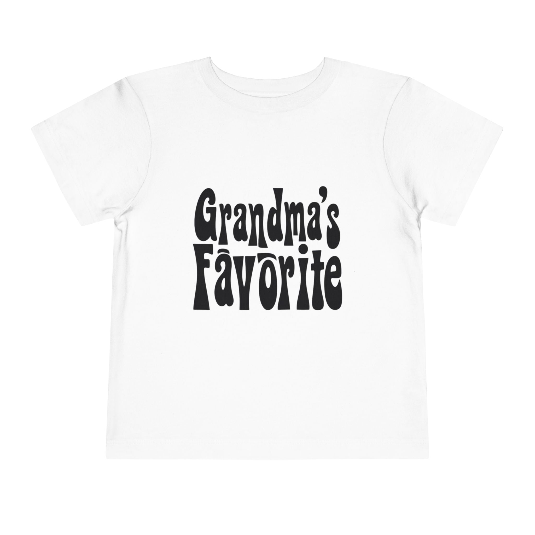 Grandma's Favorite Toddler Tee, Kids Tshirt, Funny Family Shirt, Grandmother Gift, Birthday Present