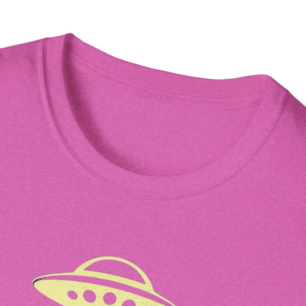 UFO Alien Anti Trump Protest Softstyle T-Shirt, Political Activist Tee, Social Justice Shirt, Protester Gift, Activism Apparel