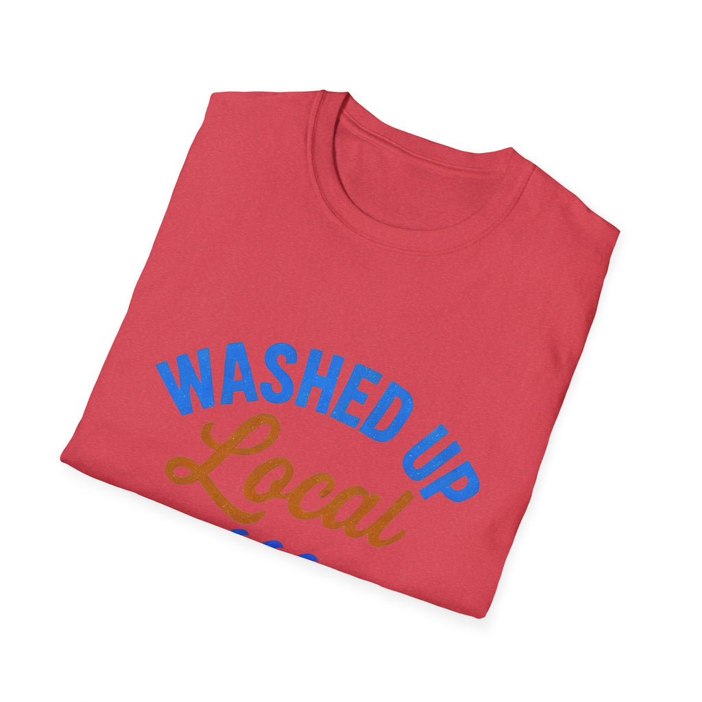 Washed Up Local T-Shirt — Coastal Surf & Beach Vibes Tee