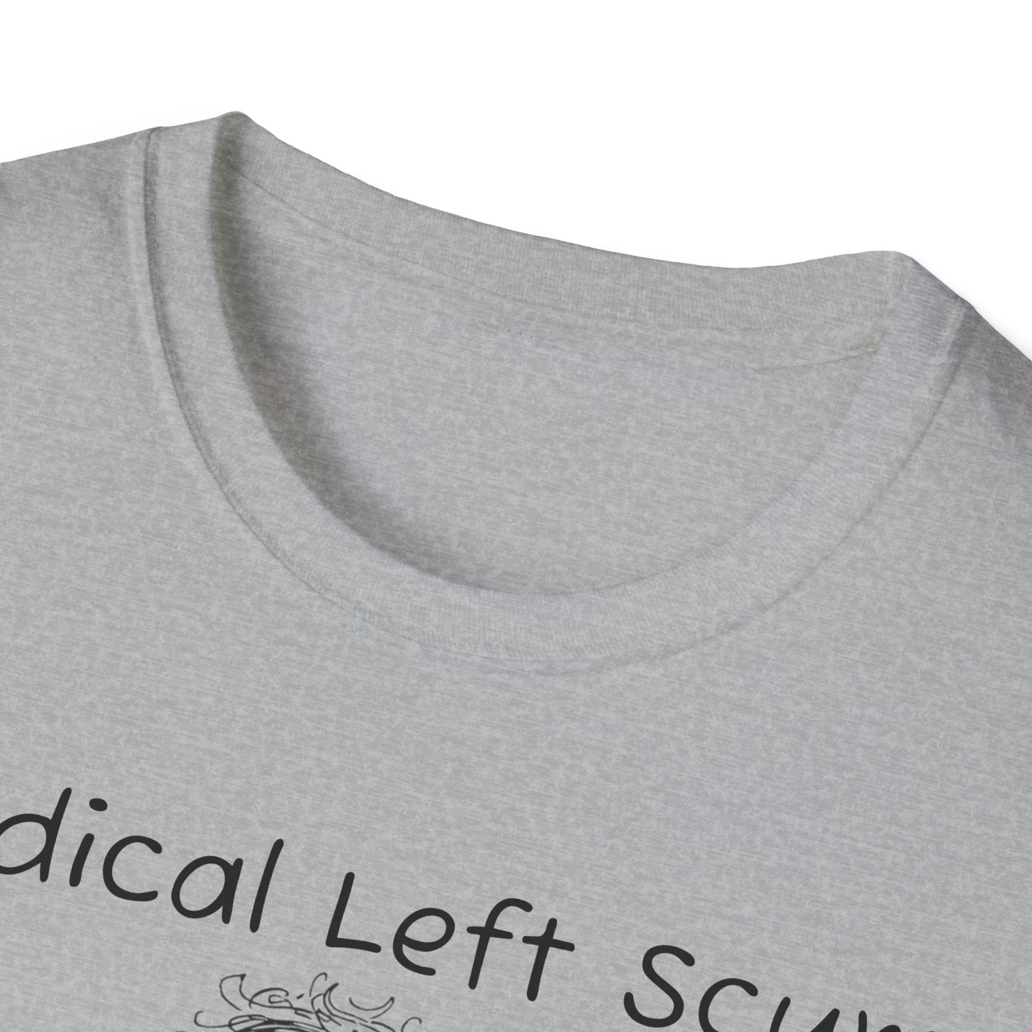 Radical Left Scum T-Shirt — Provocative Political Graphic Tee Anti Trump Streetwear