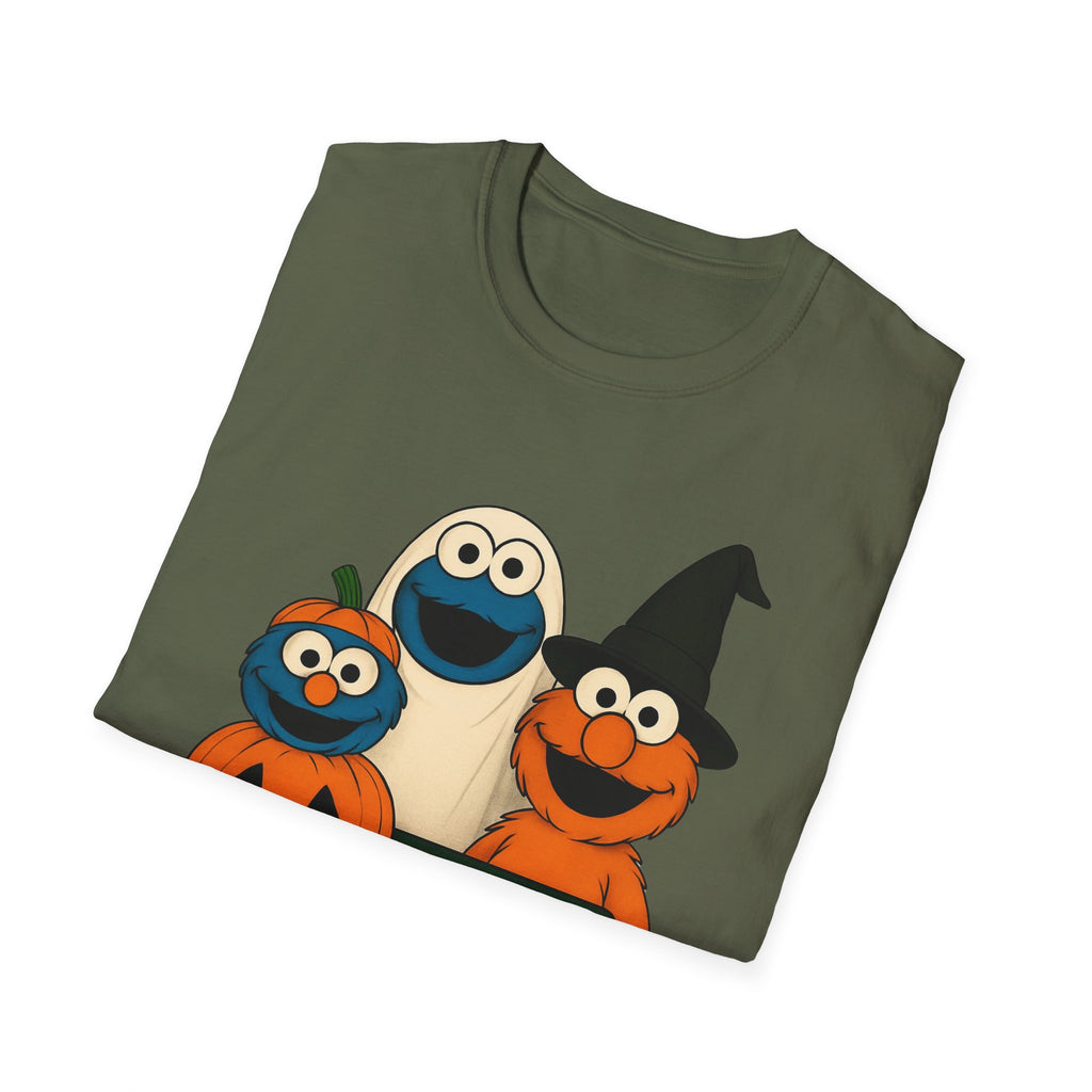 Radical Leftist Costume T-Shirt, Halloween gift Nostalgia Puppets Kindness Diversity Social Justice Anti-Trump Tee, Unisex Softstyle Top