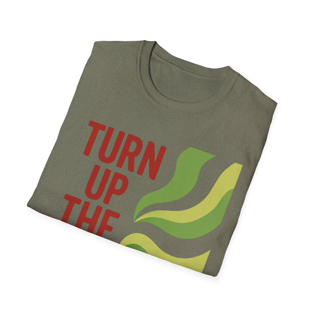 T-Shirt Turn Up The Volume New York Zohran Mamdani Political Streetwear
