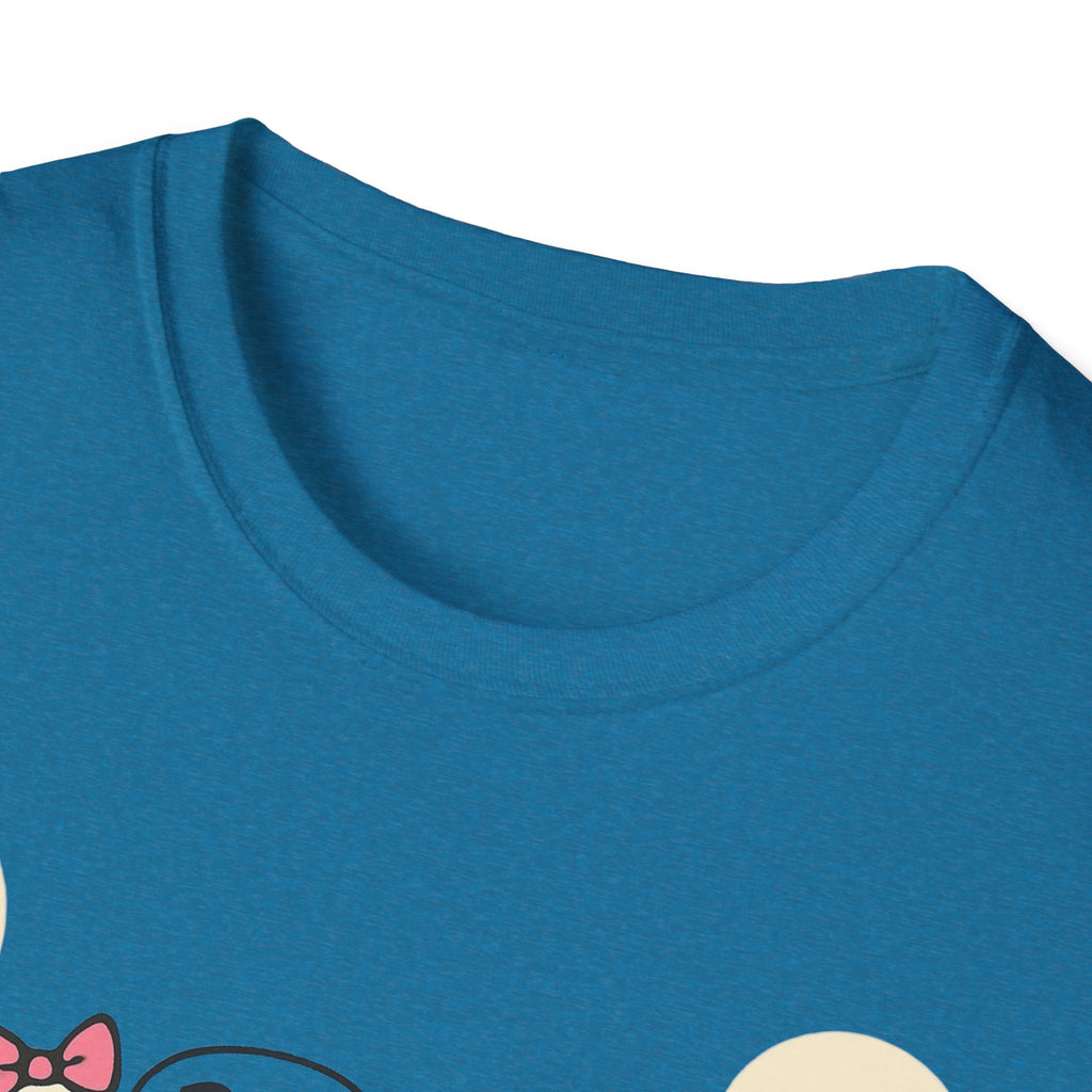 Spooky Ghost Boo Bow Cute Halloween Unisex T-Shirt, Halloween Shirt, Ghost Costume, Halloween Party Shirt, Spooky Tee, Cute Halloween Top