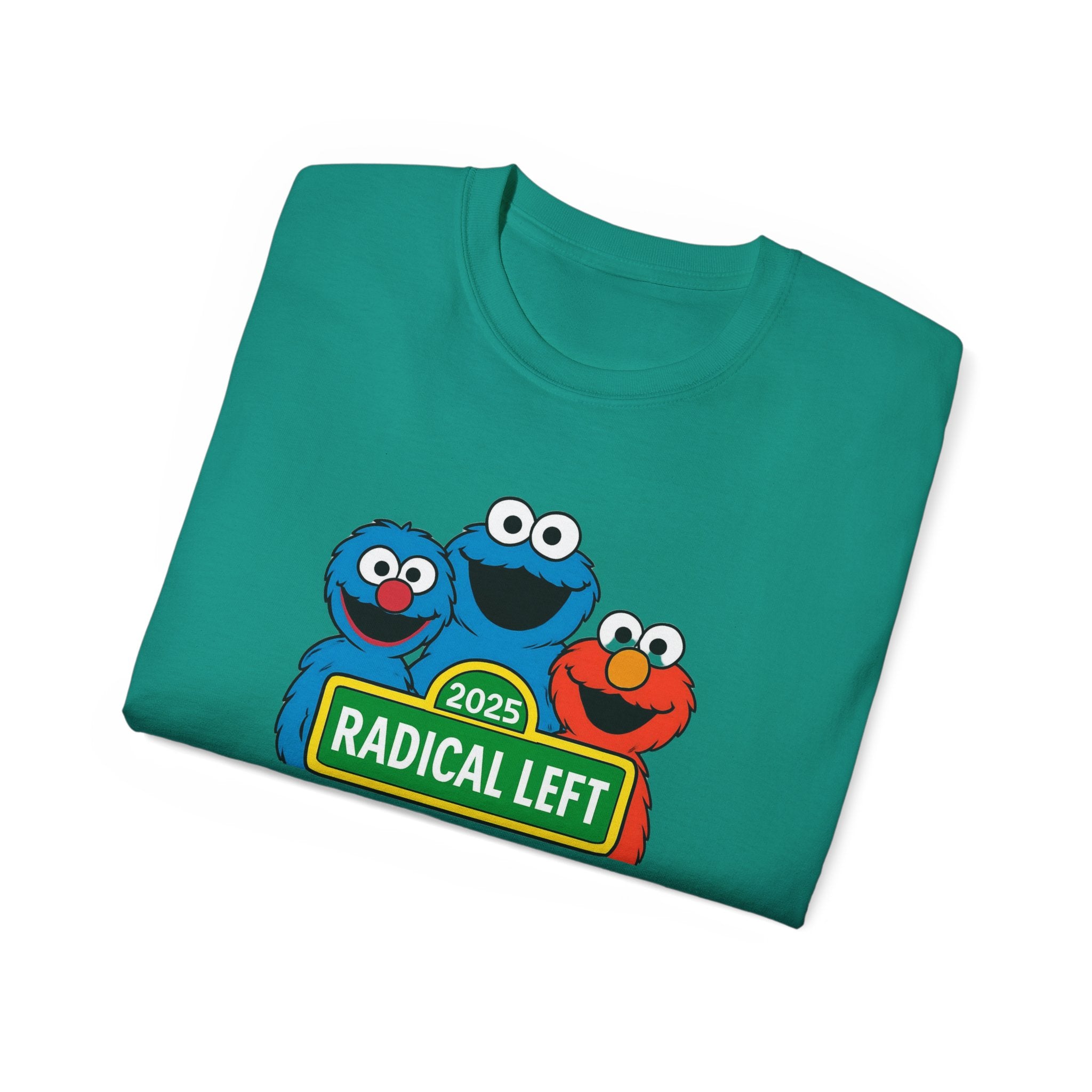 Muppets Sarcasm Tee, Leftist T-Shirt, Radical Humor Shirt, Unisex Cotton Top, Funny Puppet Gift