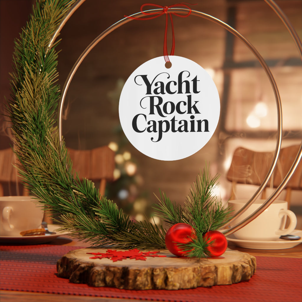 Ornaments - Yacht Rock Captain 70's Music Lovers Gift
