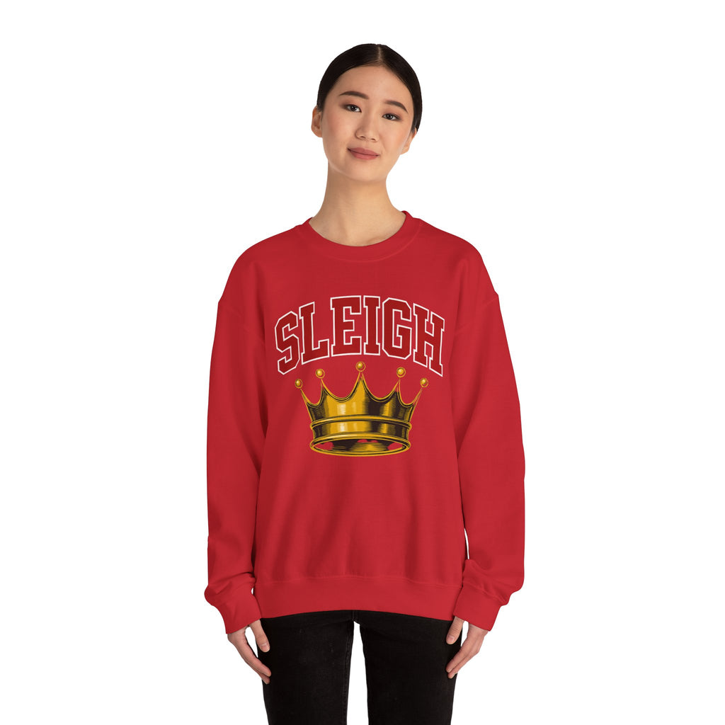 Sleigh Crewneck Sweatshirt - Sleigh Queen Cozy Christmas Gift