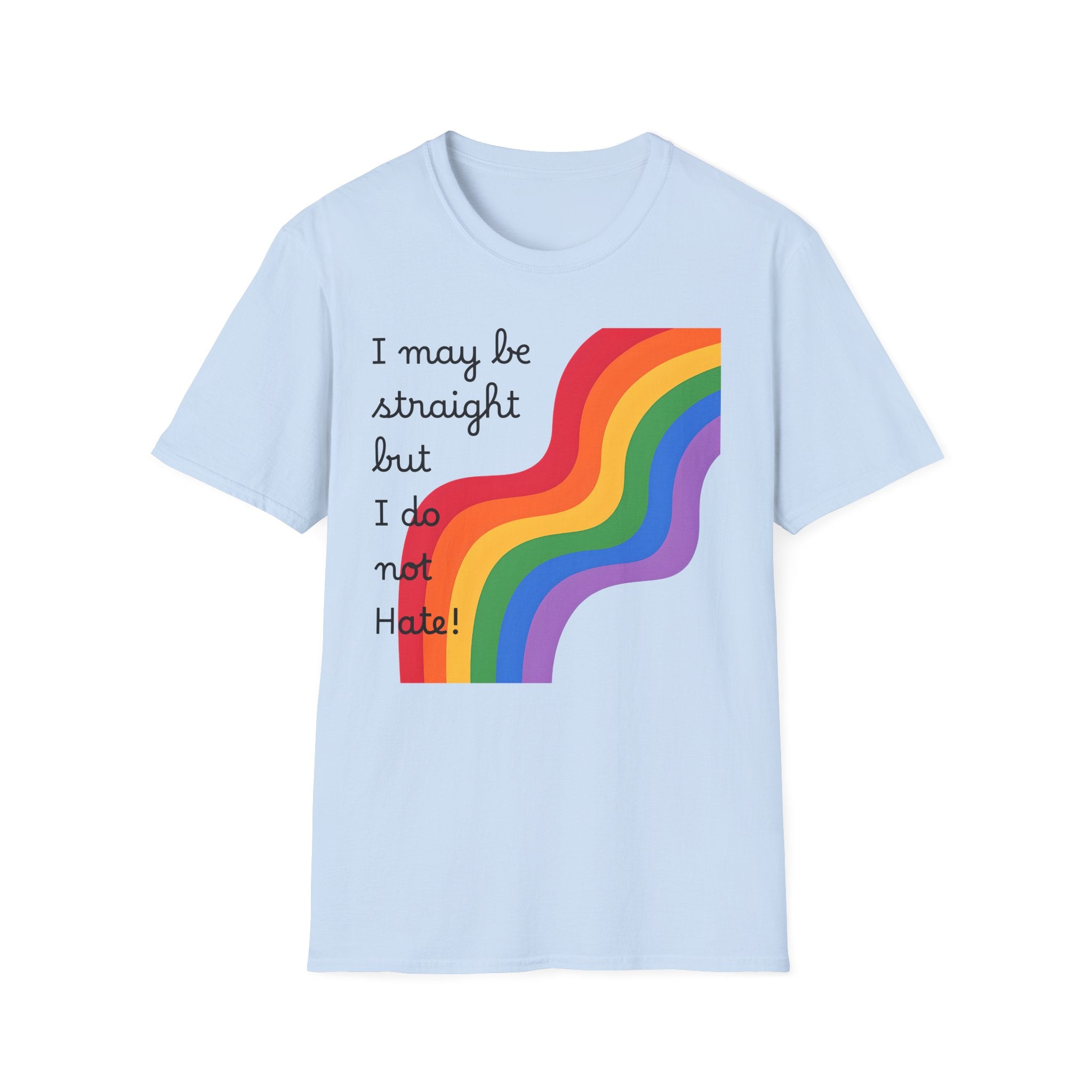 Pride Month Supporter T-Shirt, LGBTQ Ally Tee, Rainbow Love Gift, Unisex Pride Shirt, LGBTQ Pride Parade Apparel