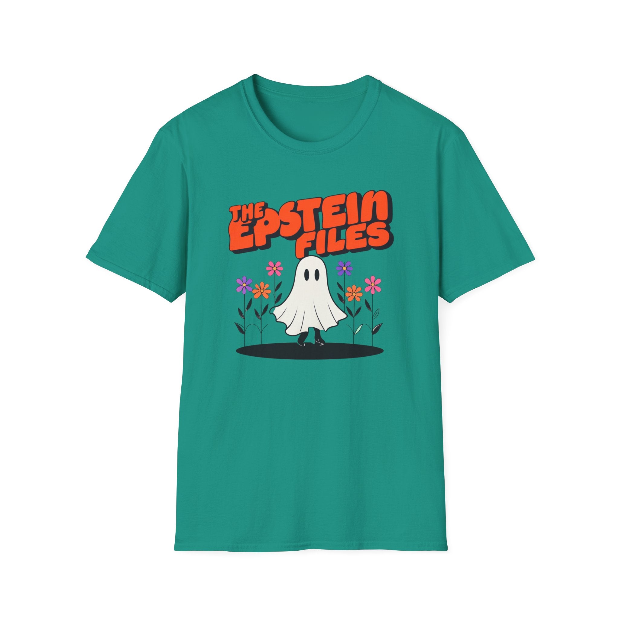 Ghost Political Halloween Unisex T-Shirt, Epstein Files Ghost Anti Trump Tee, Protest Shirt, Funny Political Gift, Conspiracy Theory Tee
